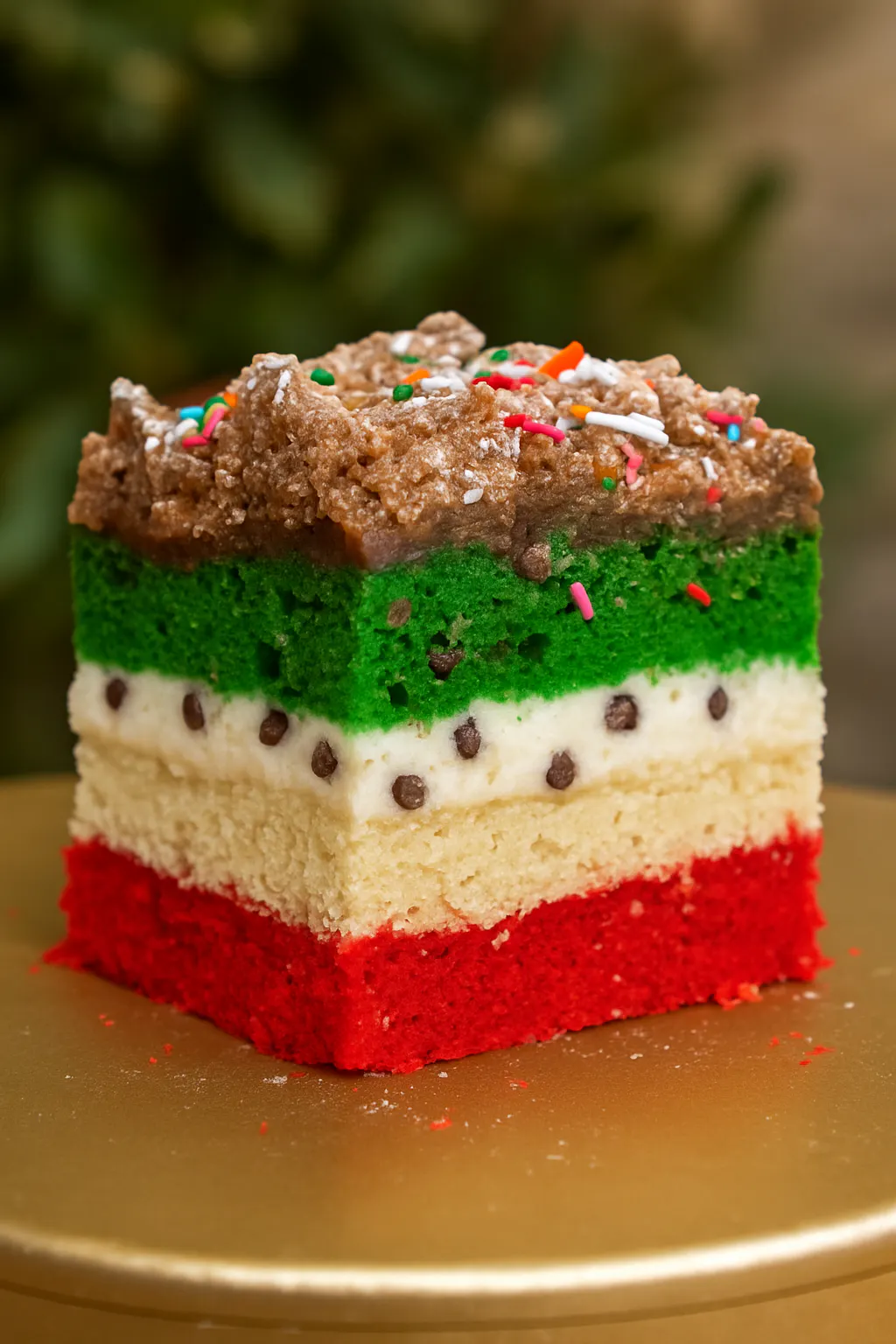 Cannoli Rainbow Cookie Crumb Cake by Comfortland - Alternate image 1