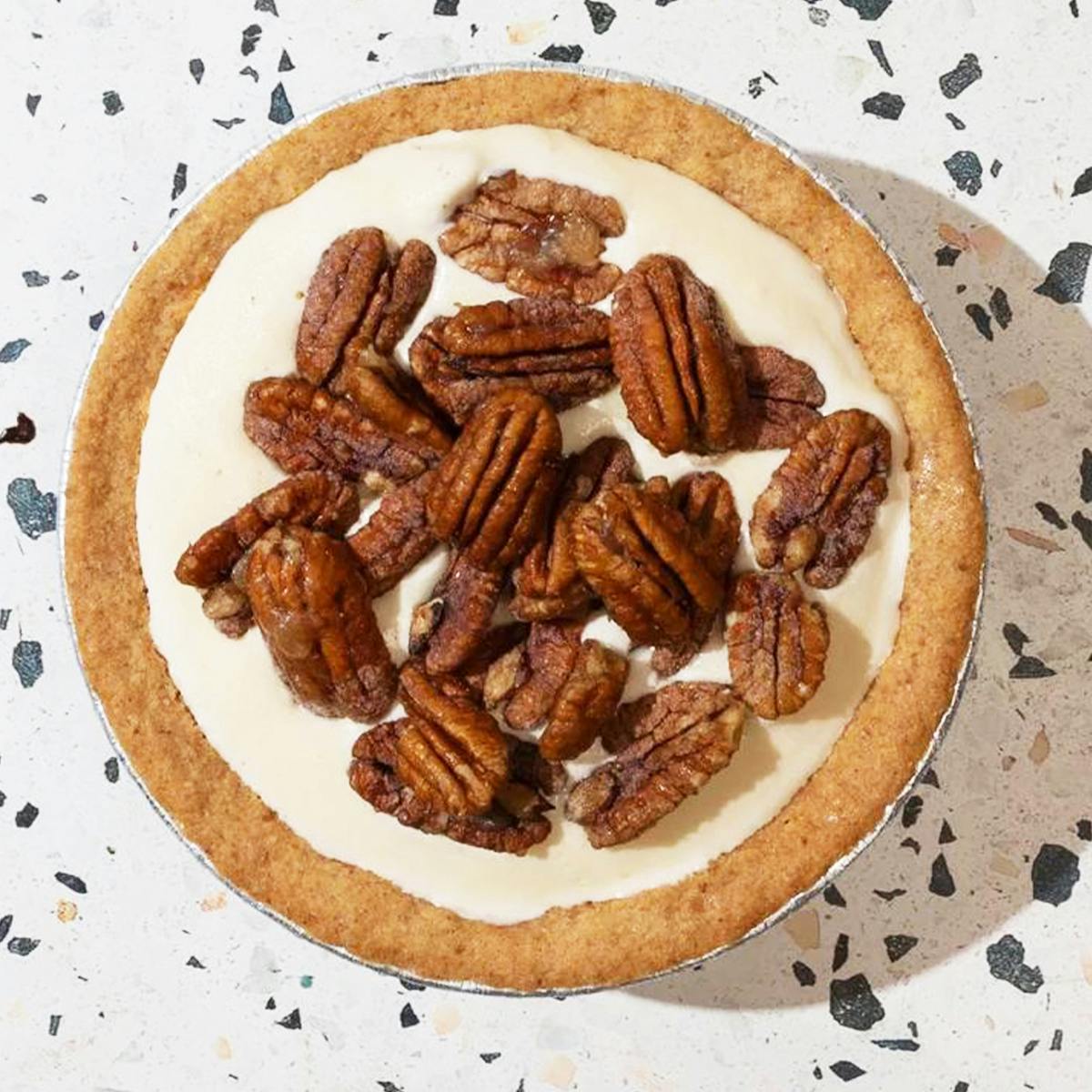 Thanksgiving Bourbon Pecan Ice Cream Pie by Sugar Hill Creamery