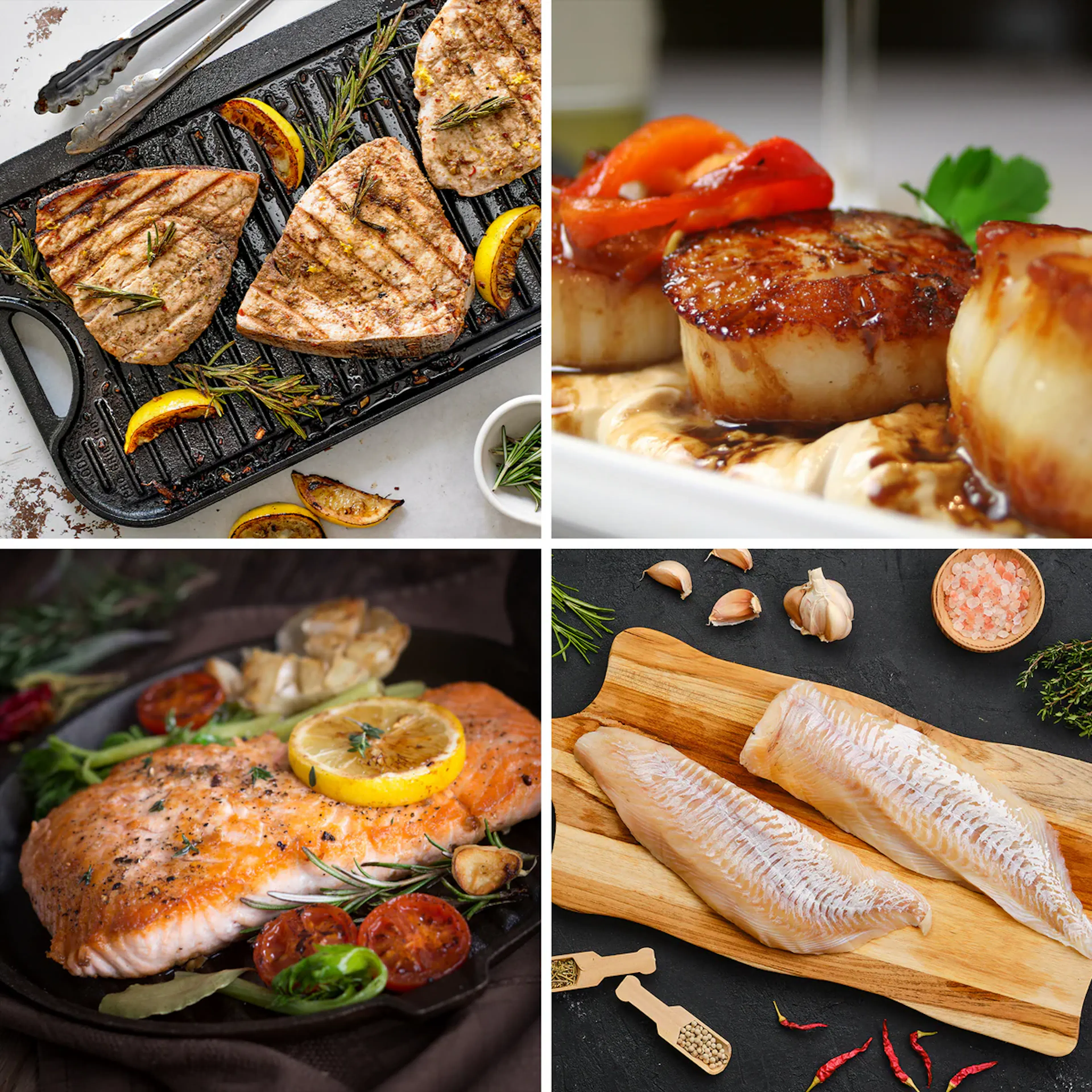 Fresh Fish Sampler for 8-10 by Get Maine Lobster