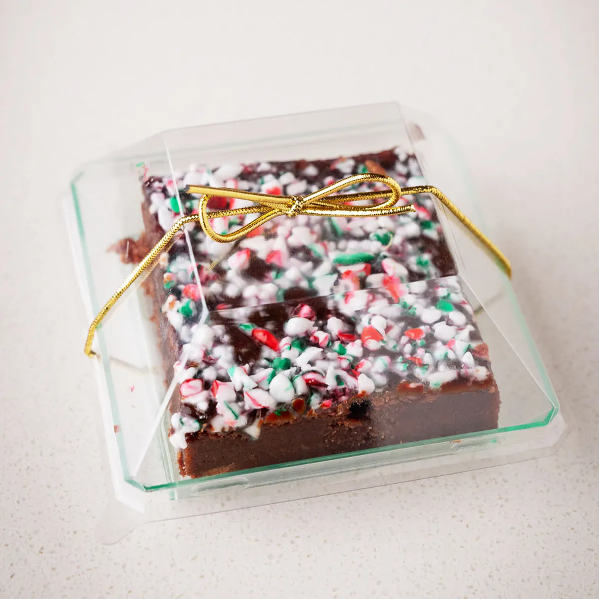 Peppermint Brownies - 12 Pack by Palmer House Hotel - Alternate image 3