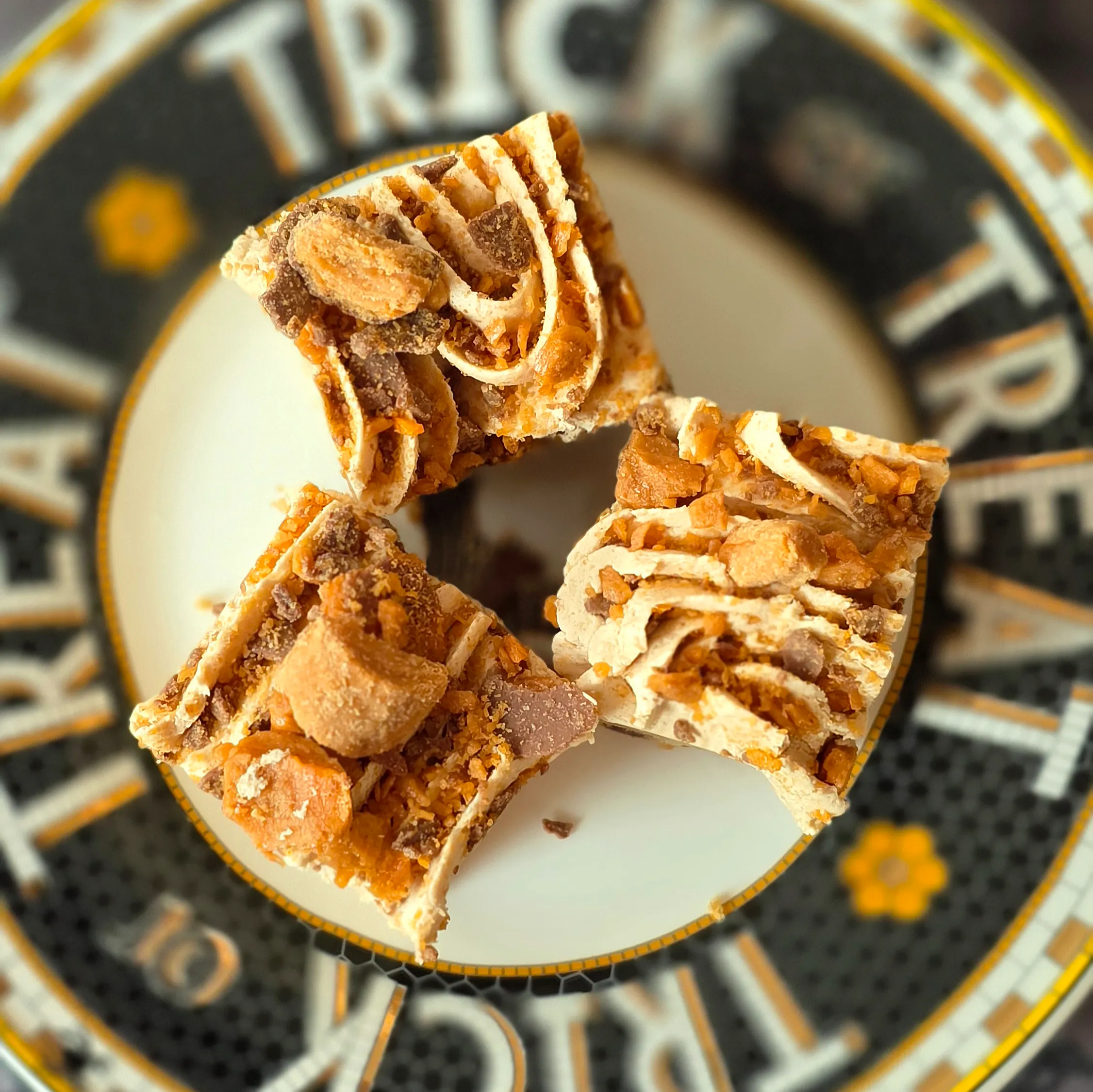 Halloween Butterfinger Buttercream Shortbread Tray by Shortbread Society - Alternate image 3