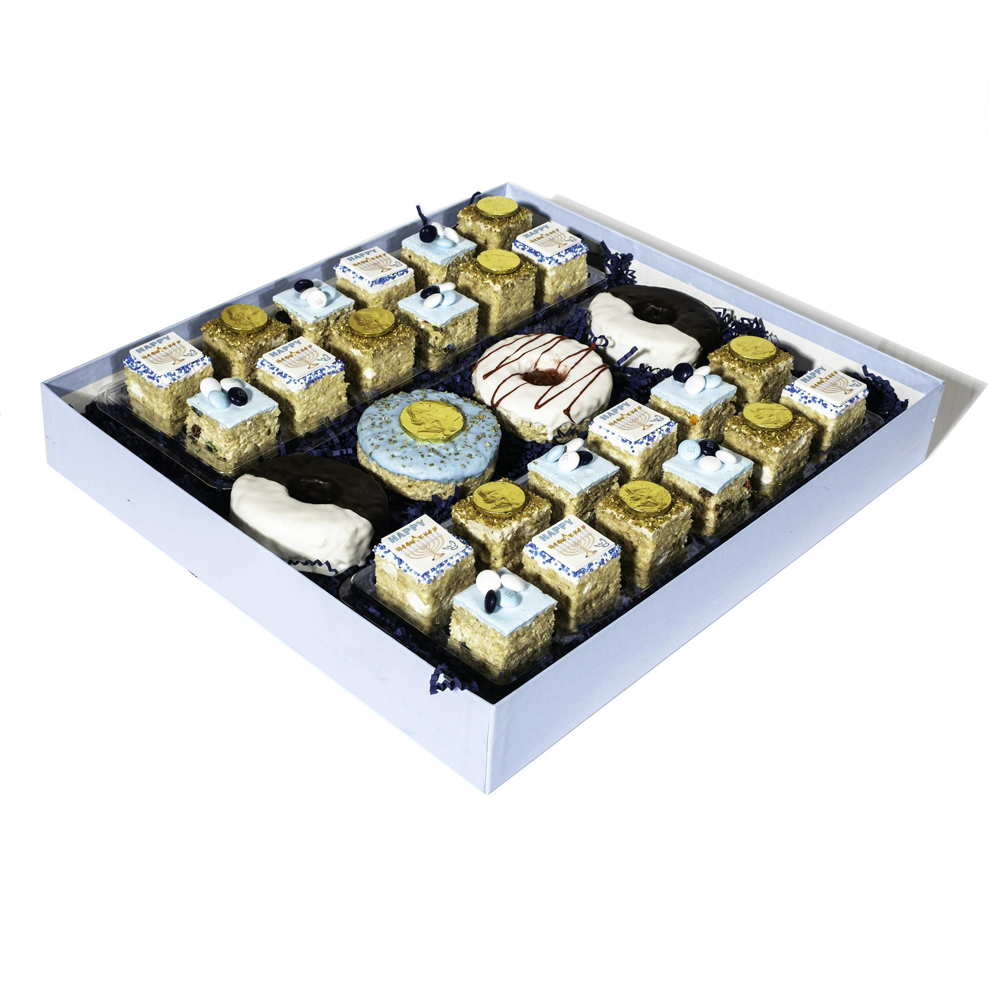 Deluxe Rice Krispie Treats Hanukkah Gift Box by Treat House - Alternate image 2