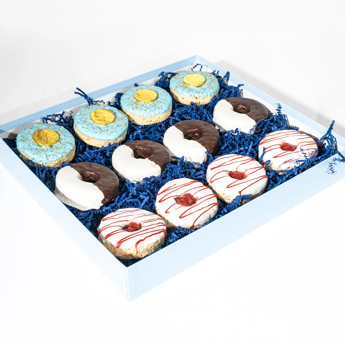 Hanukkah Donut Krispies - 12 Pack by Treat House - Alternate image 2