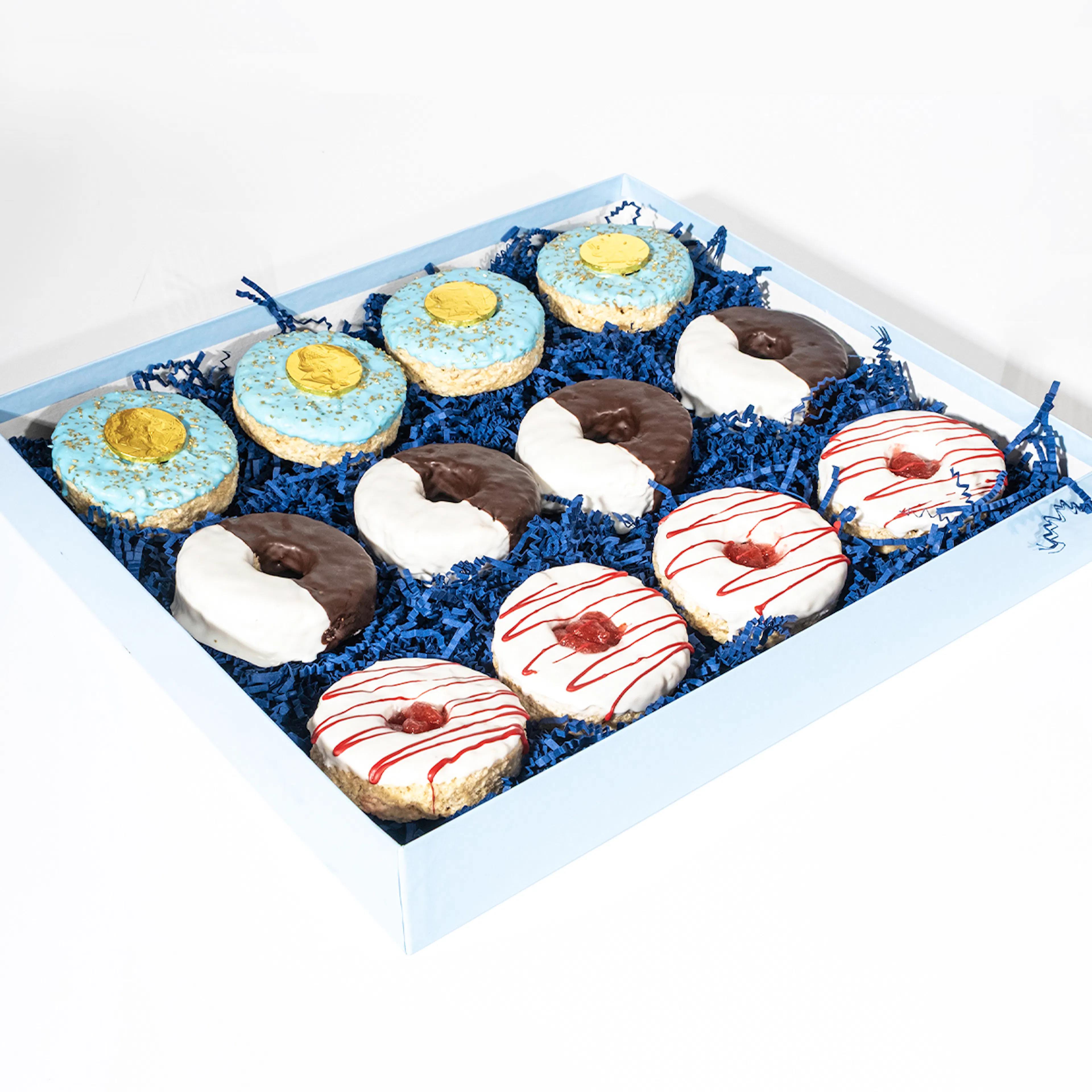Hanukkah Donut Krispies - 12 Pack by Treat House - Alternate image 2