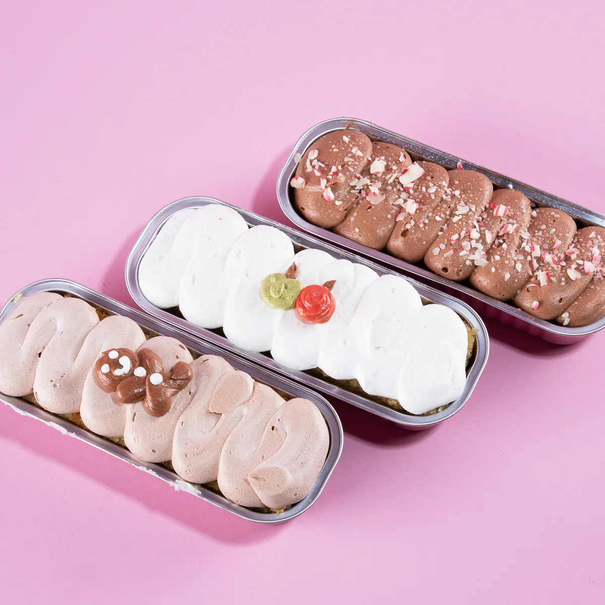 Vegan + Gluten Free Christmas "Cake Flight" Gift Tins - 3 Pack by Erin McKenna's Bakery