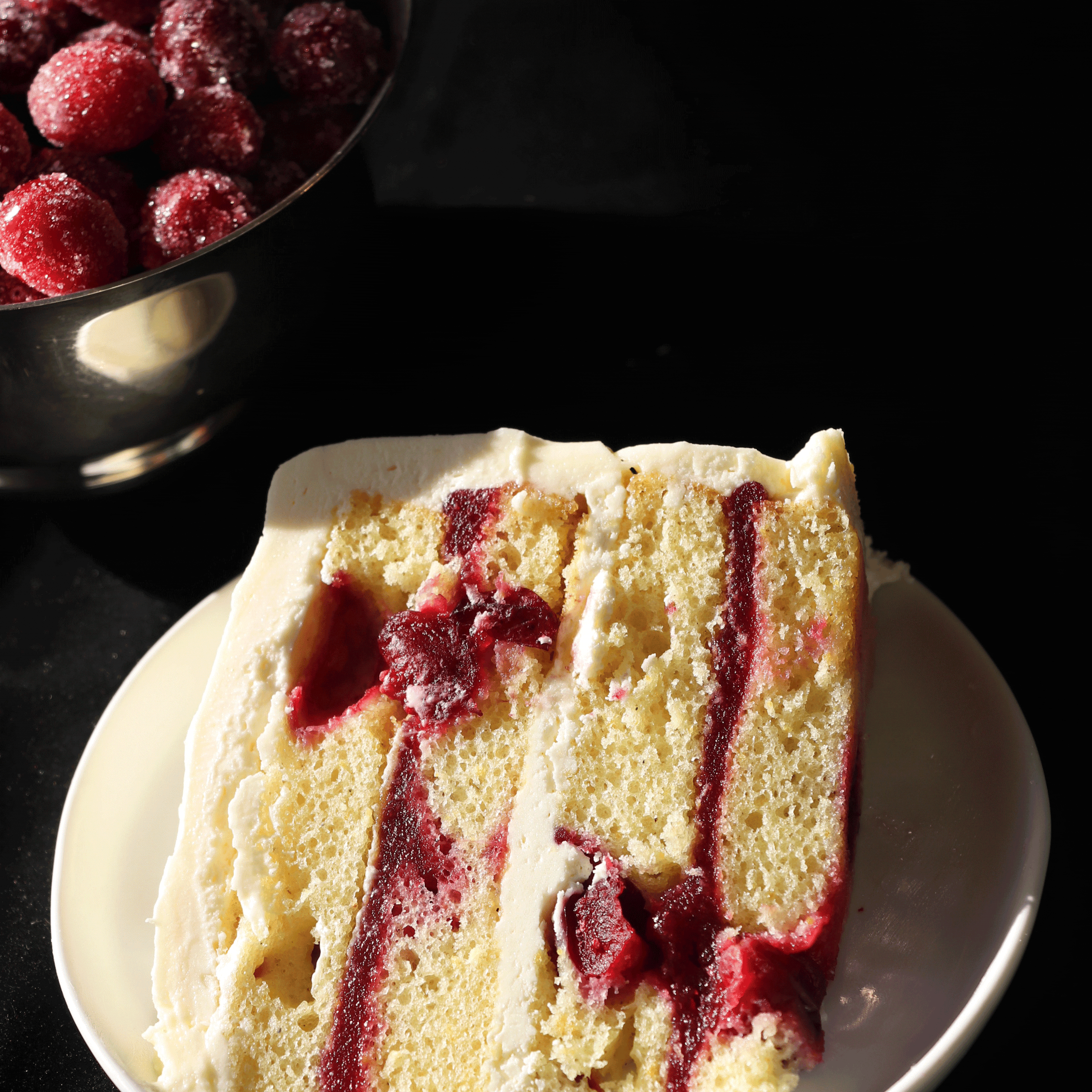 Cranberry Orange Cake by Caroline's Cakes - Alternate image 1