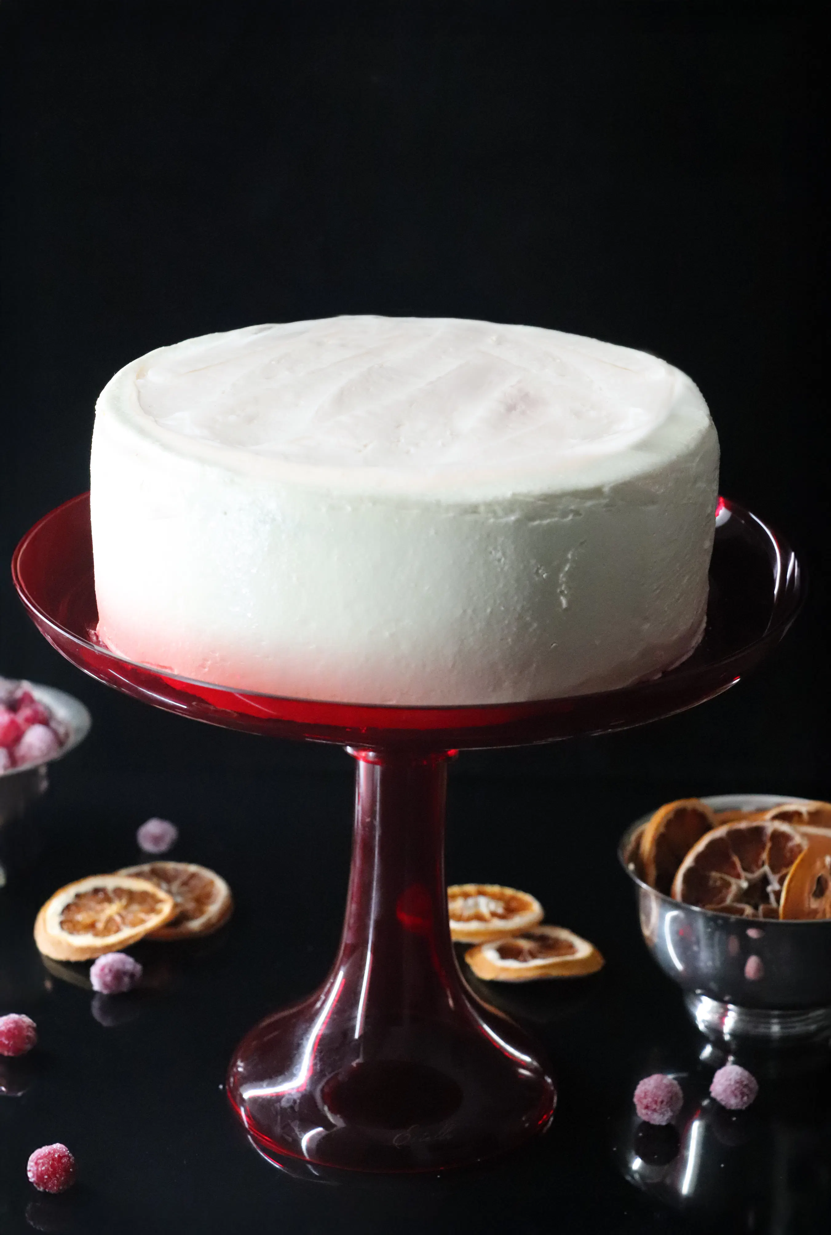 Cranberry Orange Cake by Caroline's Cakes