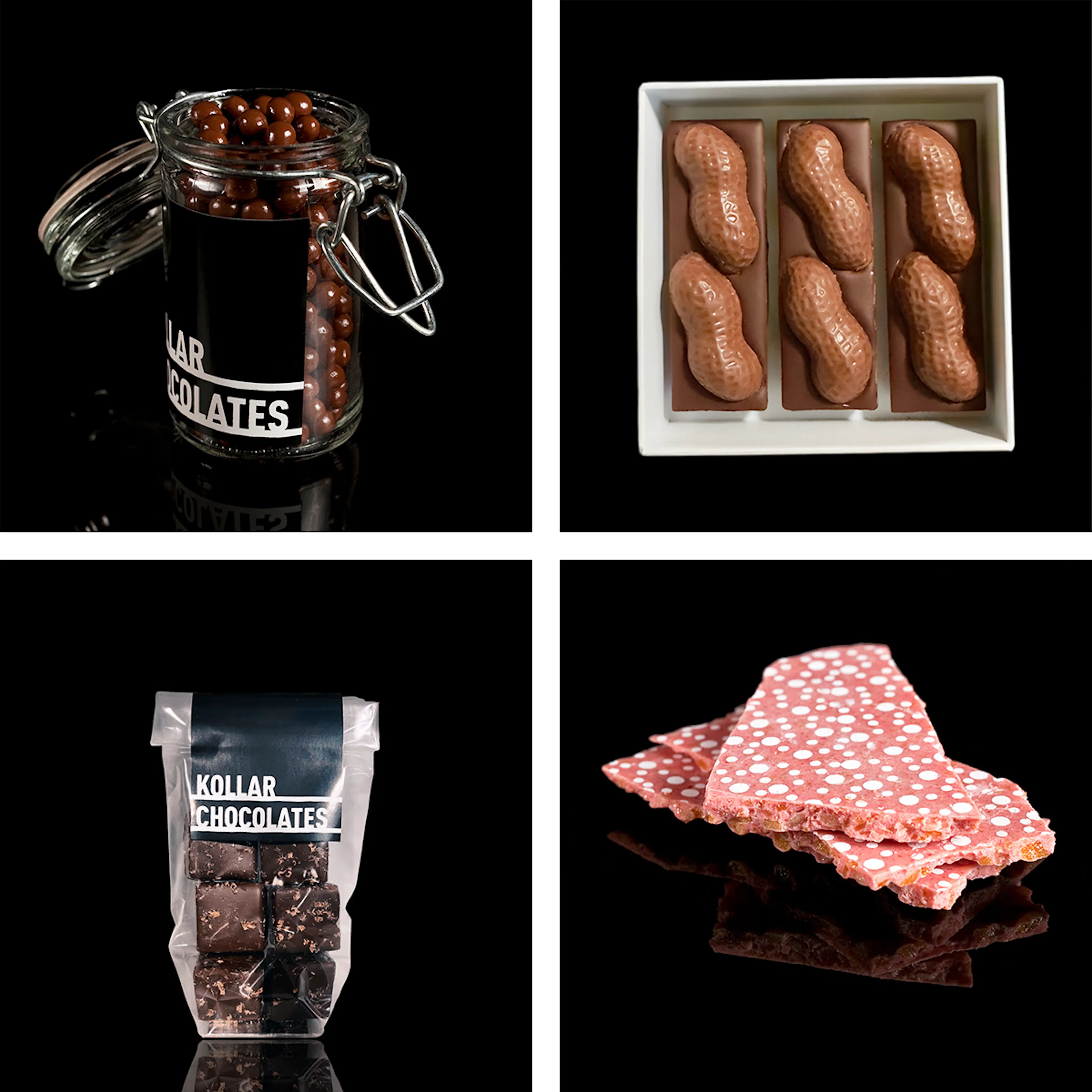 Peppermint Bark - 5 oz. by Kollar Chocolates - Alternate image 2