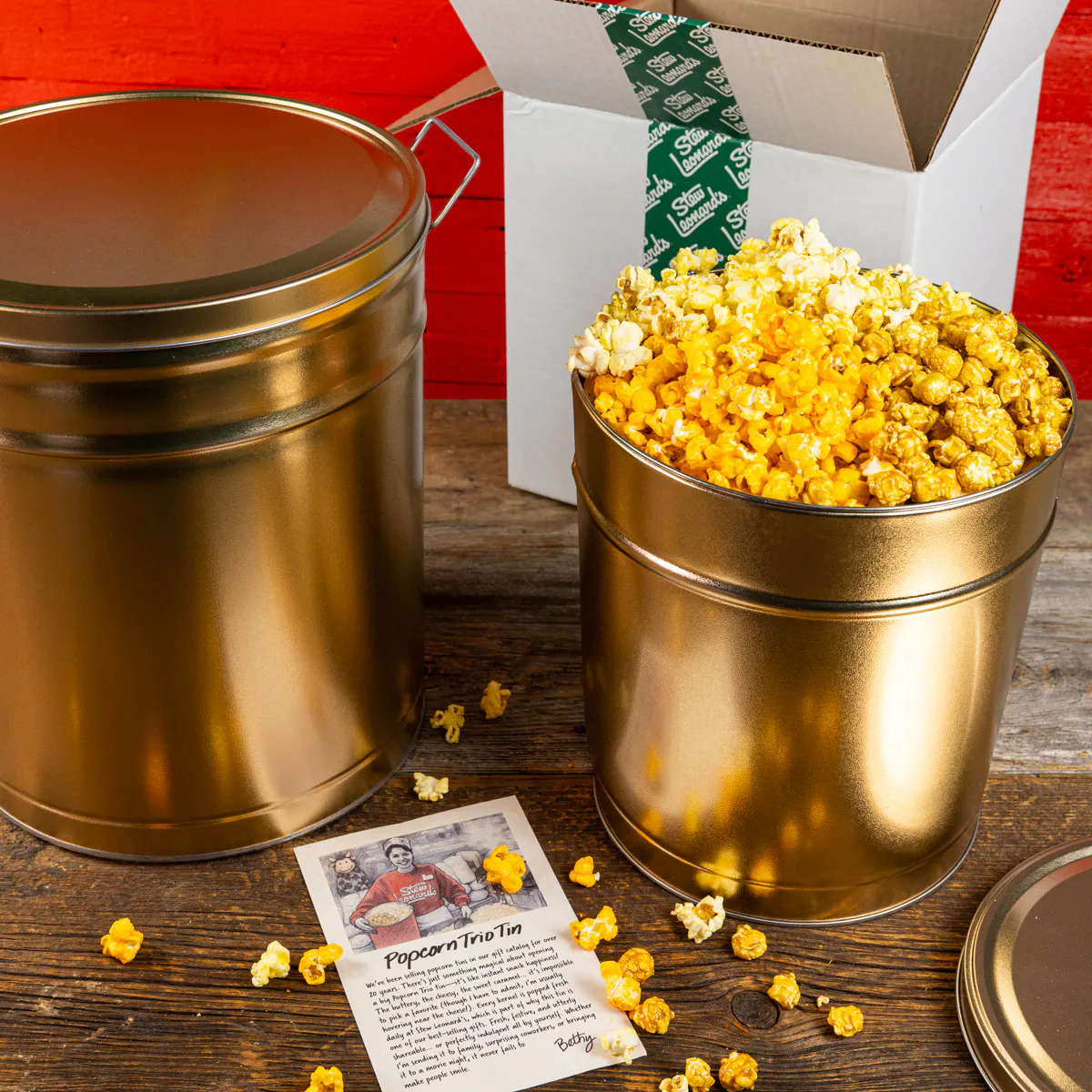 Popcorn Gift Tin by Stew Leonard's - Alternate image 6