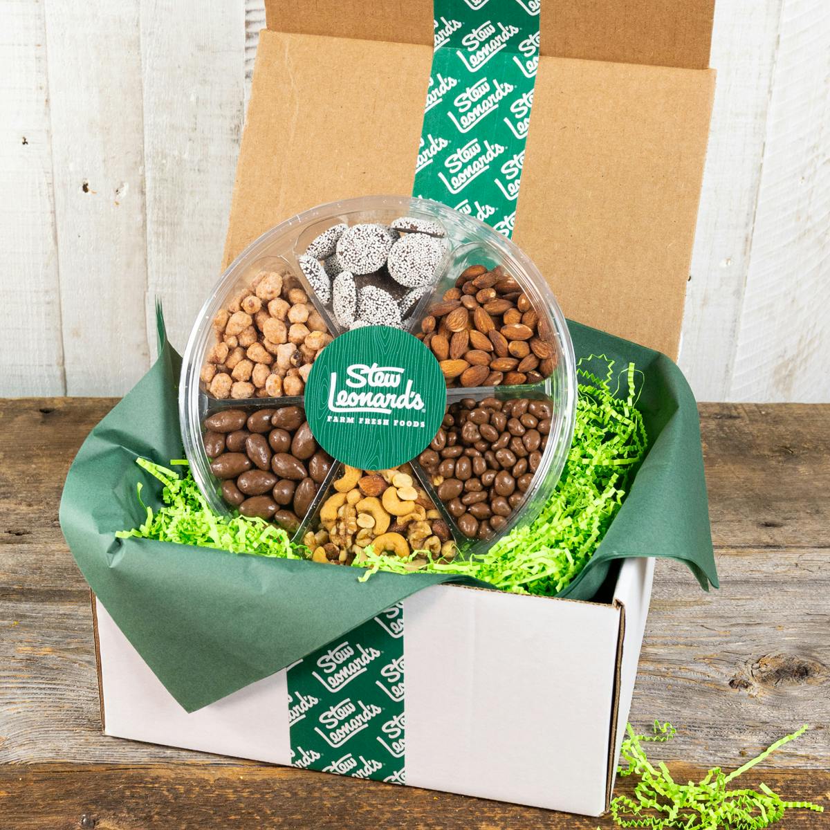 Chocolate & Nut Sampler Tray by Stew Leonard's | Goldbelly