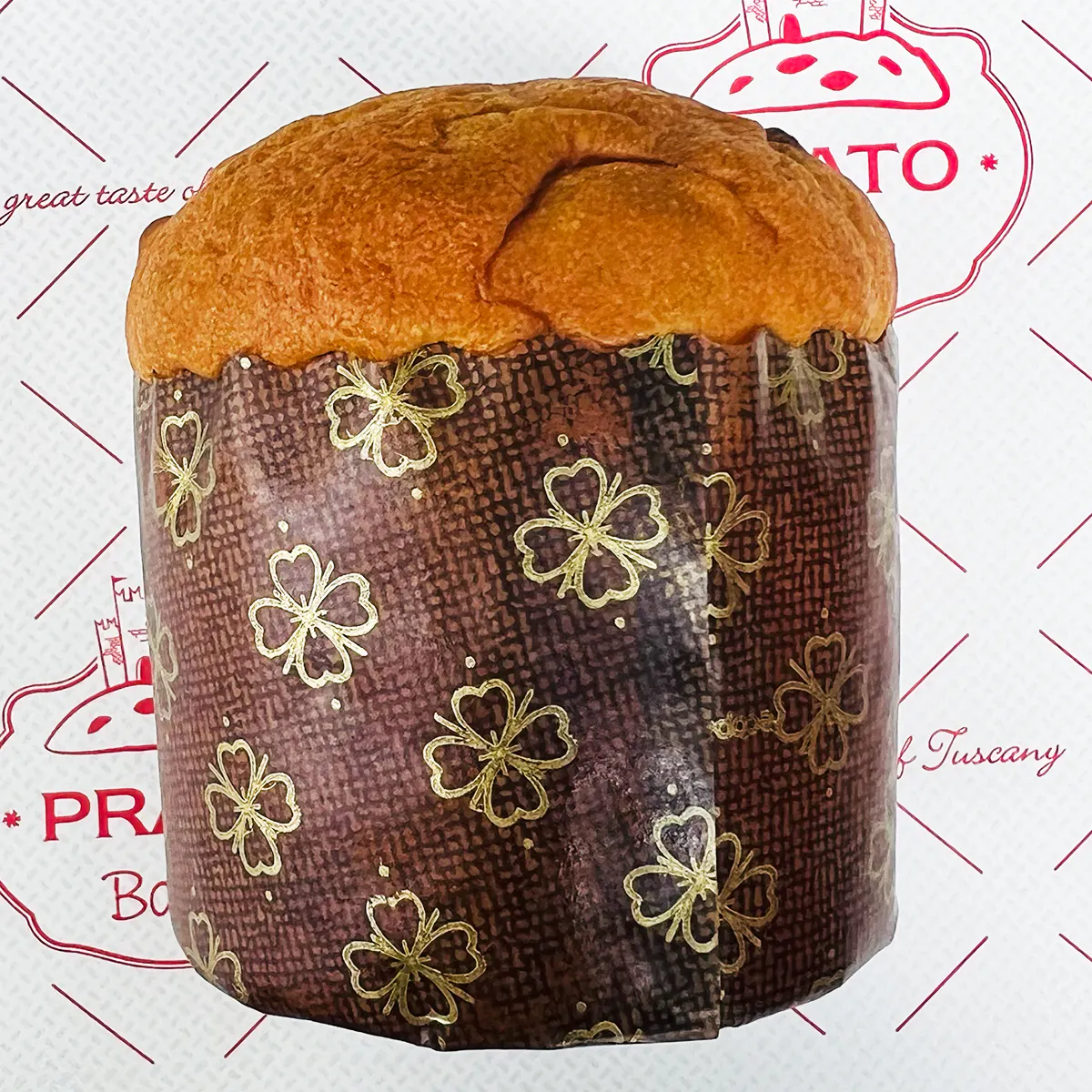 Cantucci Biscotti +  Classic Panettone Holiday Gift Box by Prato Bakery - Alternate image 2