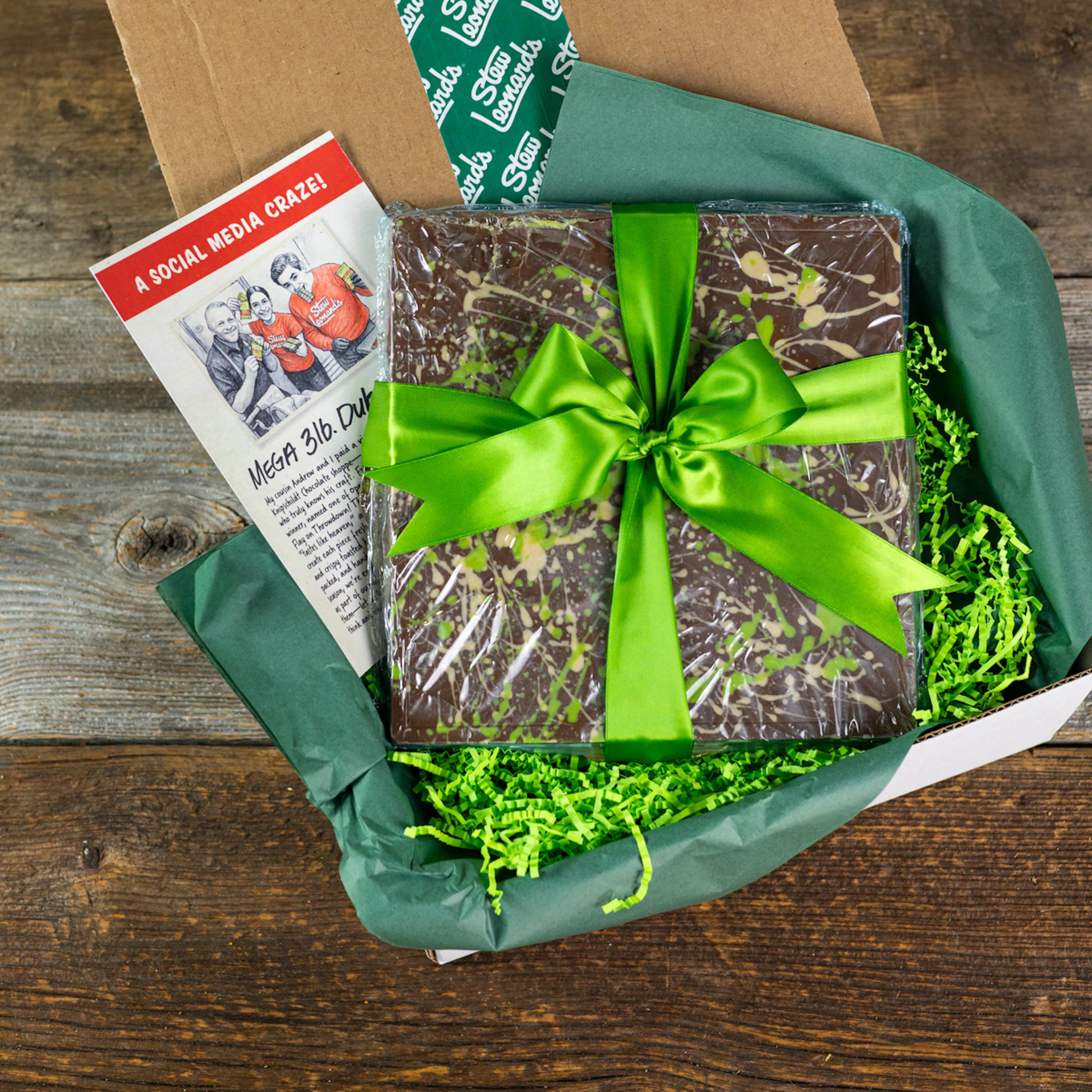 Jumbo Dubai Chocolate Bar - 3 lbs. by Stew Leonard's - Alternate image 2