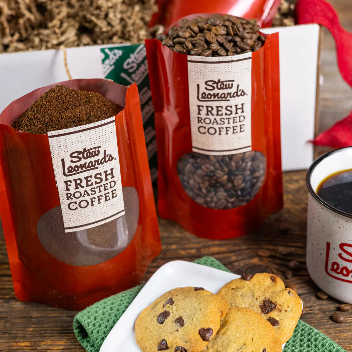 "Bake & Brew" Chocolate Chip Cookies + Coffee Kit by Stew Leonard's - Alternate image 2