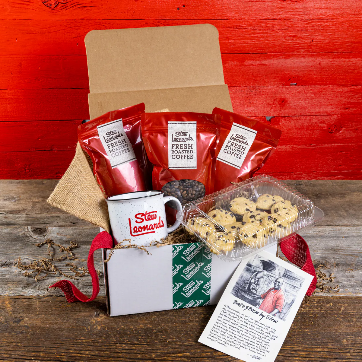 "Bake & Brew" Chocolate Chip Cookies + Coffee Kit by Stew Leonard's