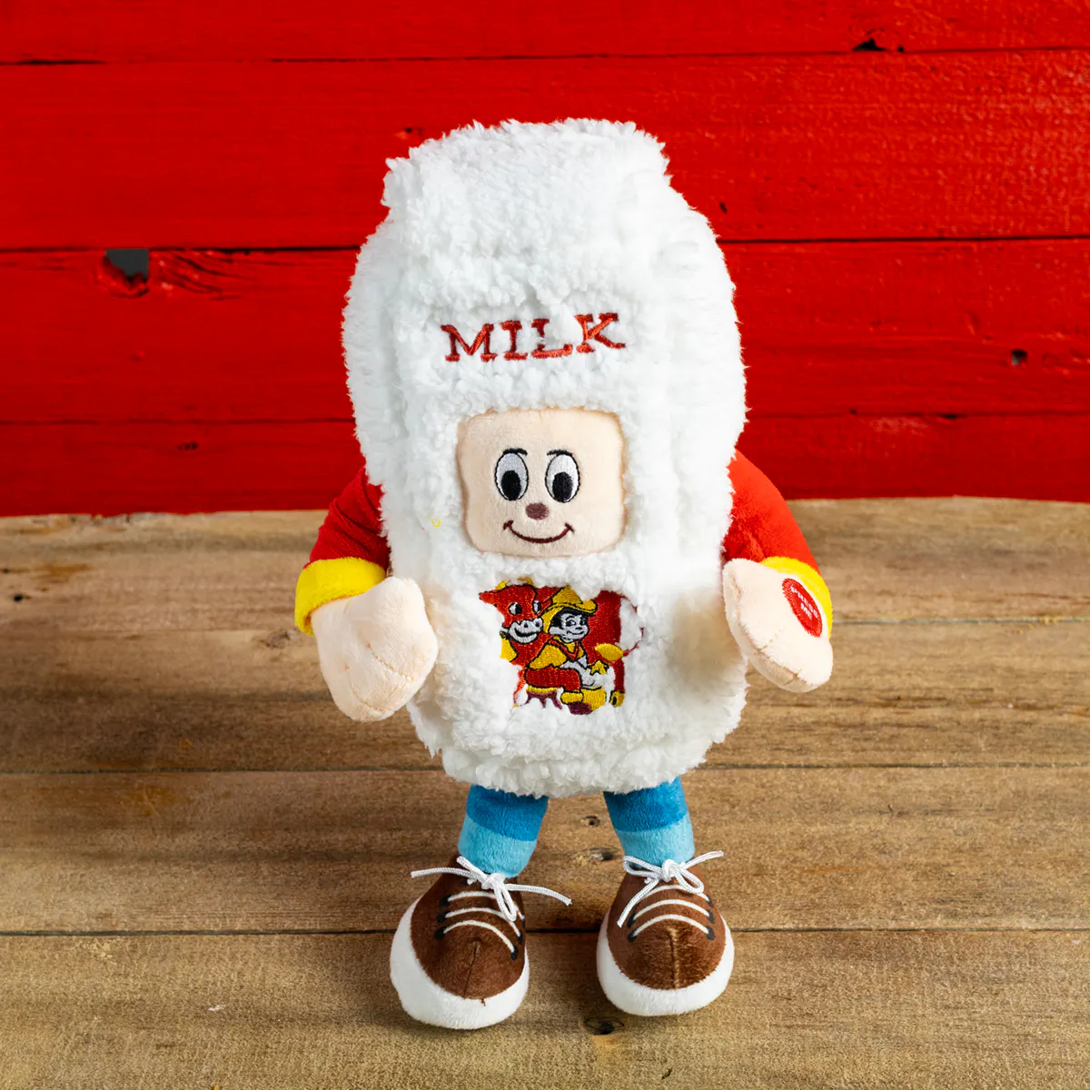 Rich Milk Carton Plush Toy by Stew Leonard's