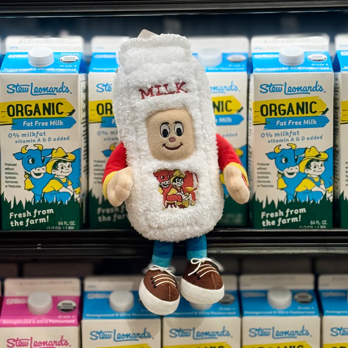 Rich Milk Carton Plush Toy by Stew Leonard's - Alternate image 2