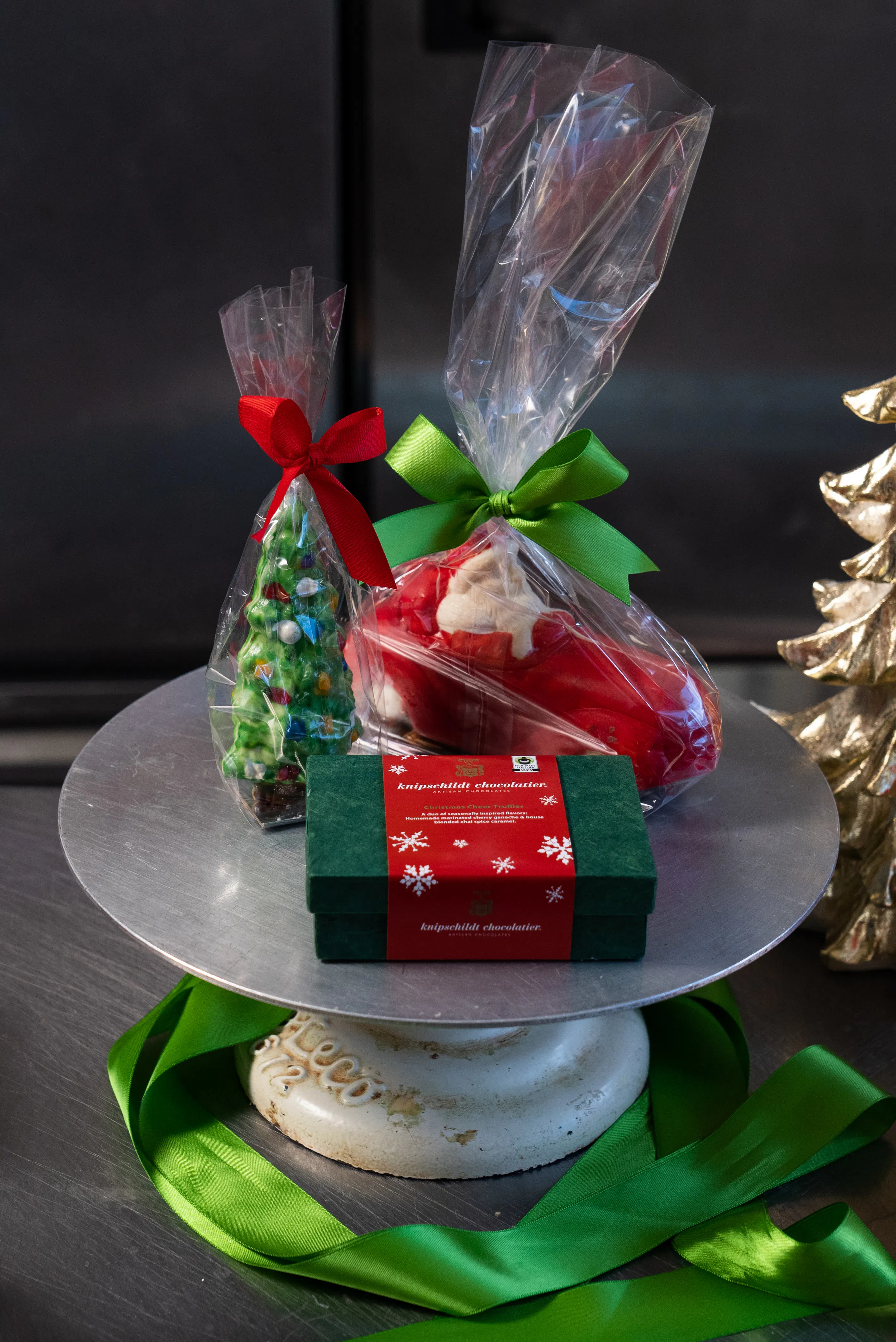 "Naughty or Nice" Gift Set by Knipschildt Chocolatier - Alternate image 1