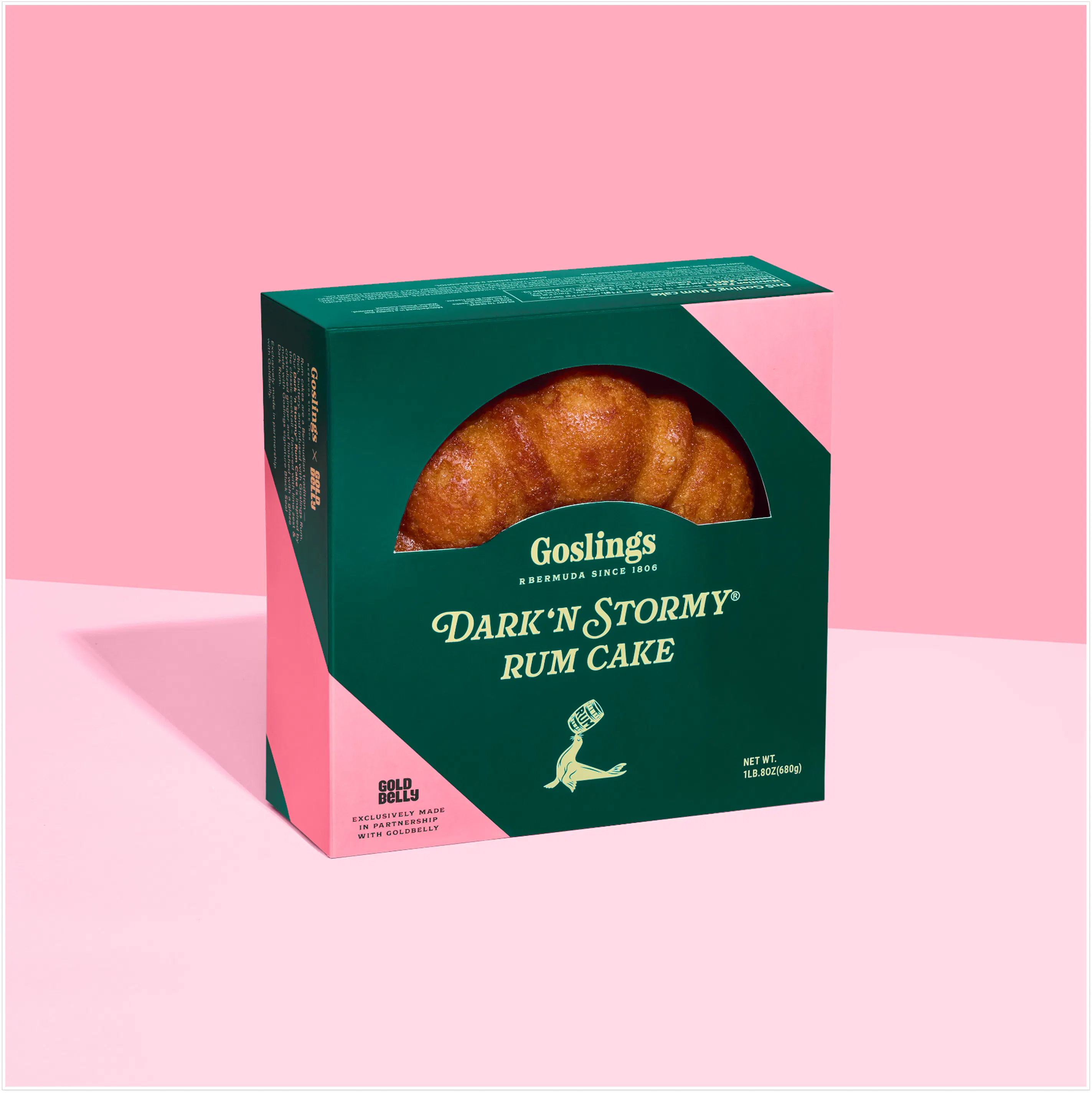 Goslings Signature Dark ‘n Stormy® Rum Cake by Goslings Rum Cakes - Alternate image 2