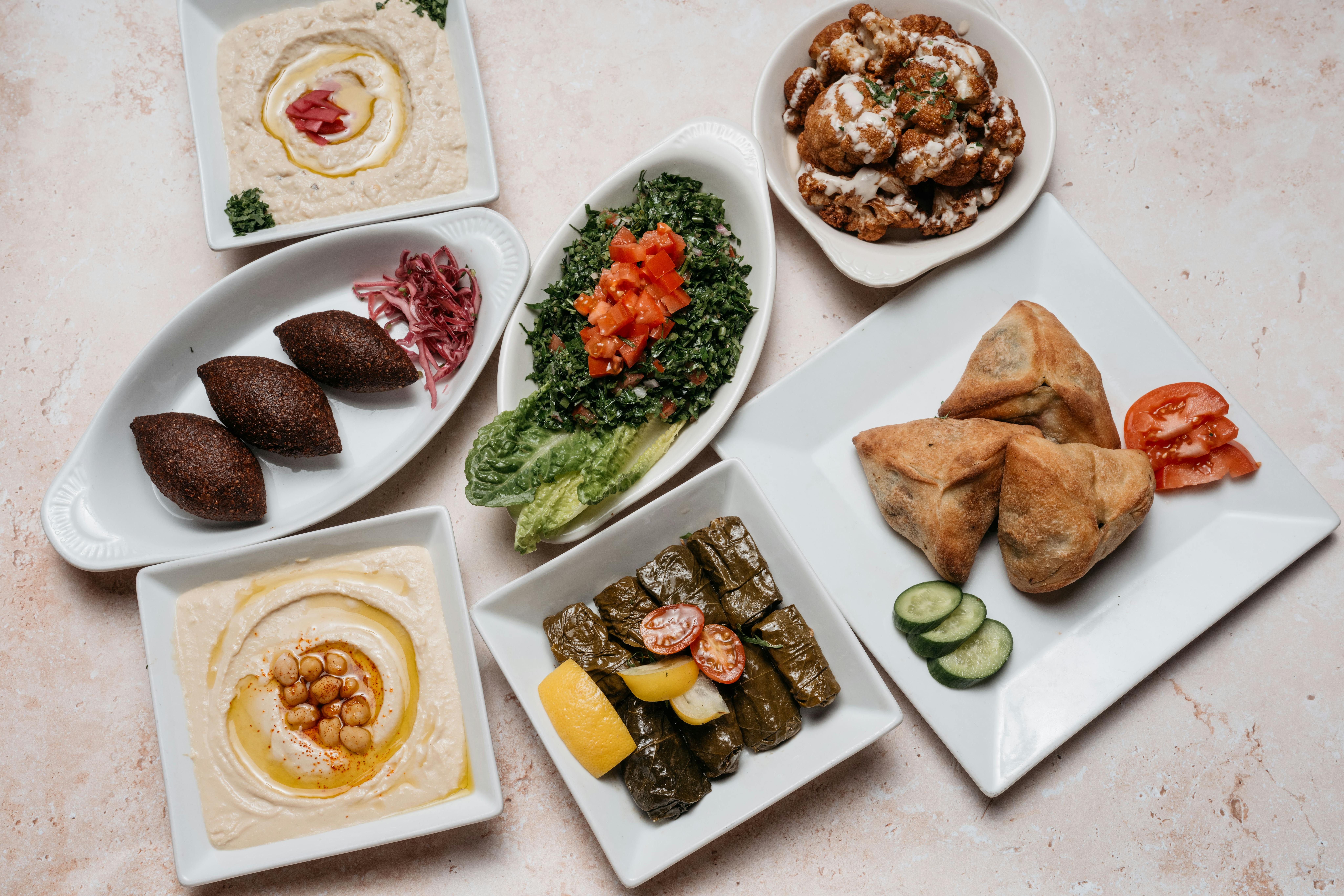 Best of Tanoreen Mezze Sampler Kit for 4-6 by Tanoreen