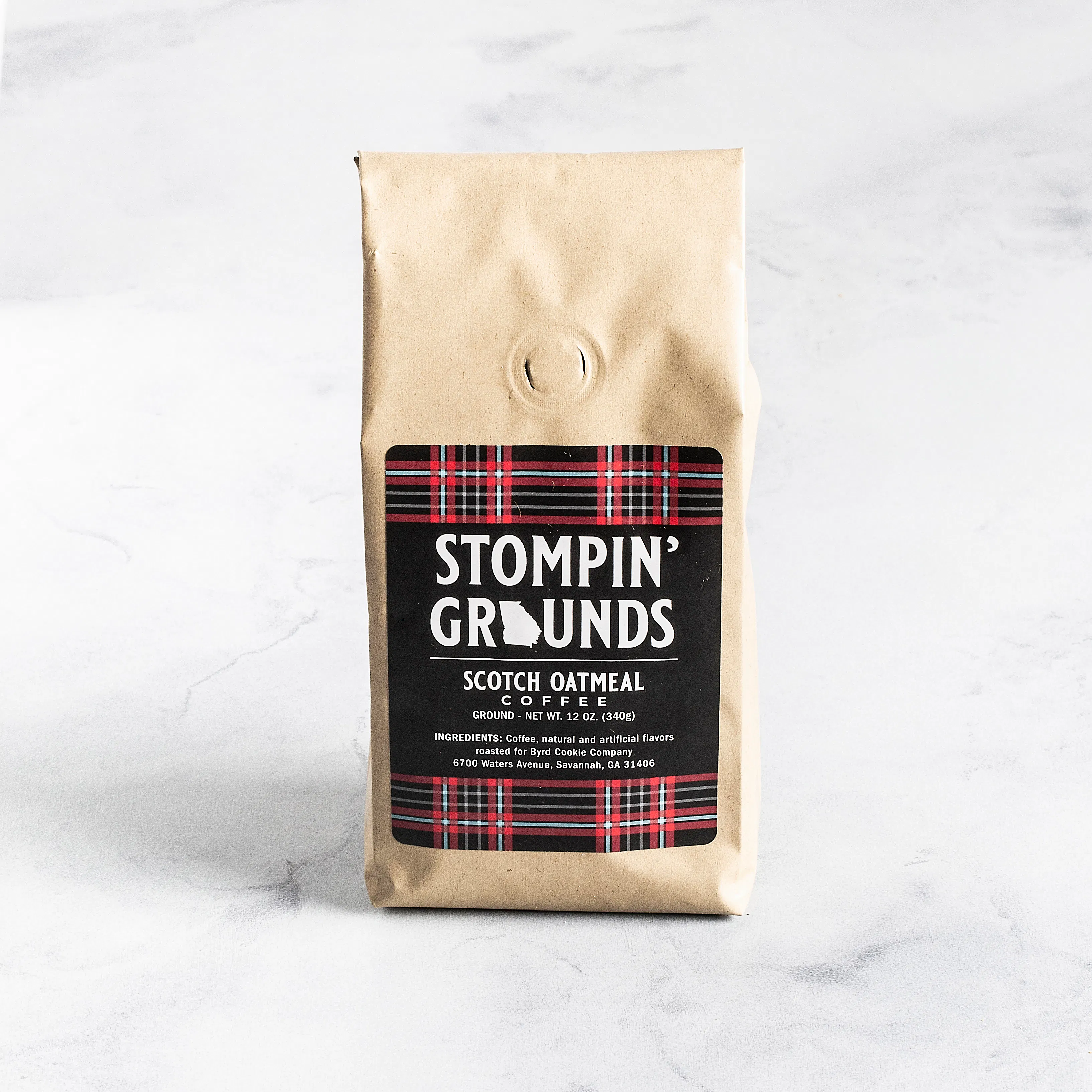 Coffee - Scotch Oatmeal Flavored - 12 oz. Bag by Byrd Cookie Company