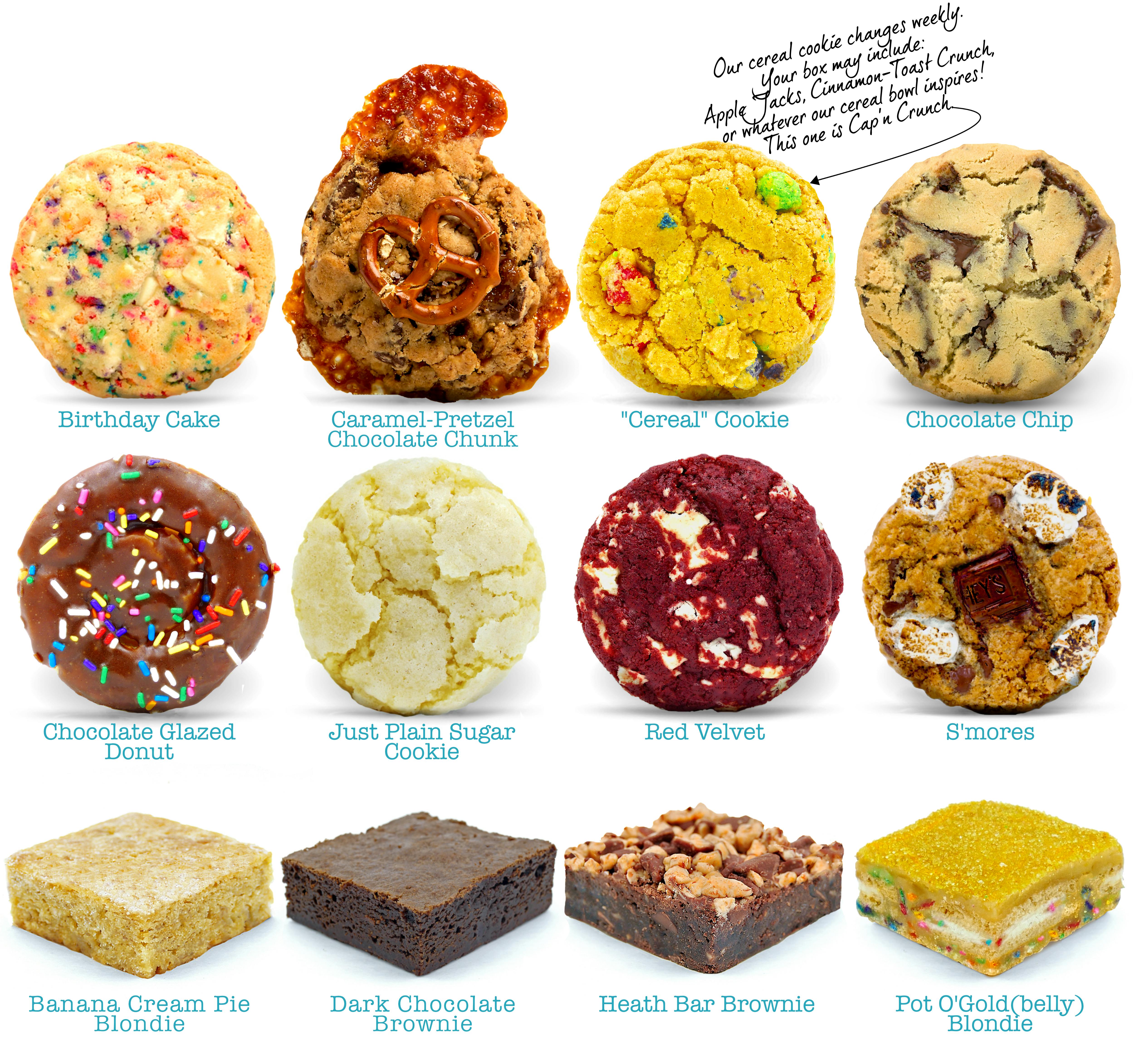 Cookie & Brownie Best Sellers - 12 Pack by Cookie Good - Alternate image 2