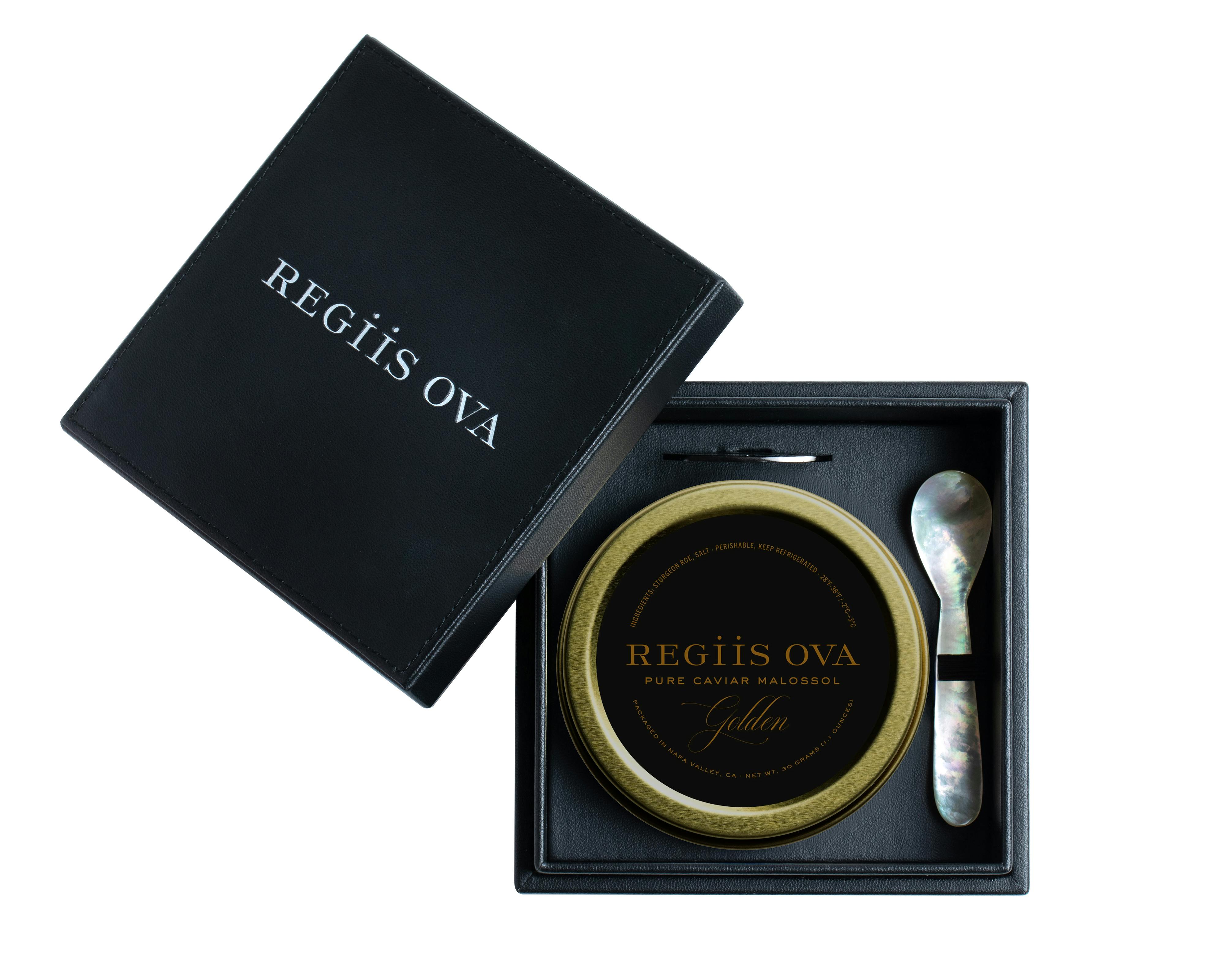 Golden Kaluga Hybrid Caviar by Chef Thomas Keller's Regiis Ova Caviar - Alternate image 2