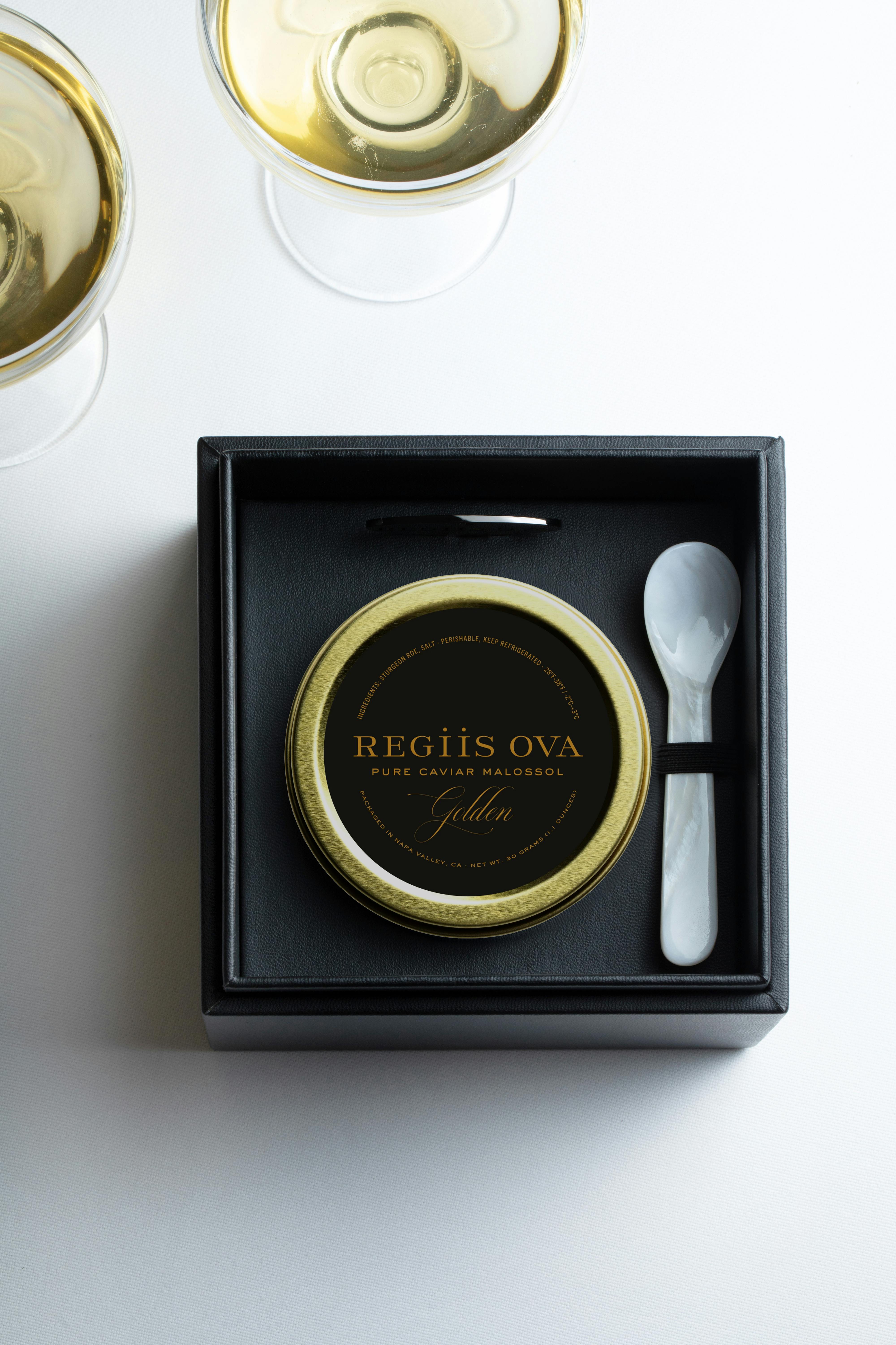 Golden Kaluga Hybrid Caviar by Chef Thomas Keller's Regiis Ova Caviar - Alternate image 1