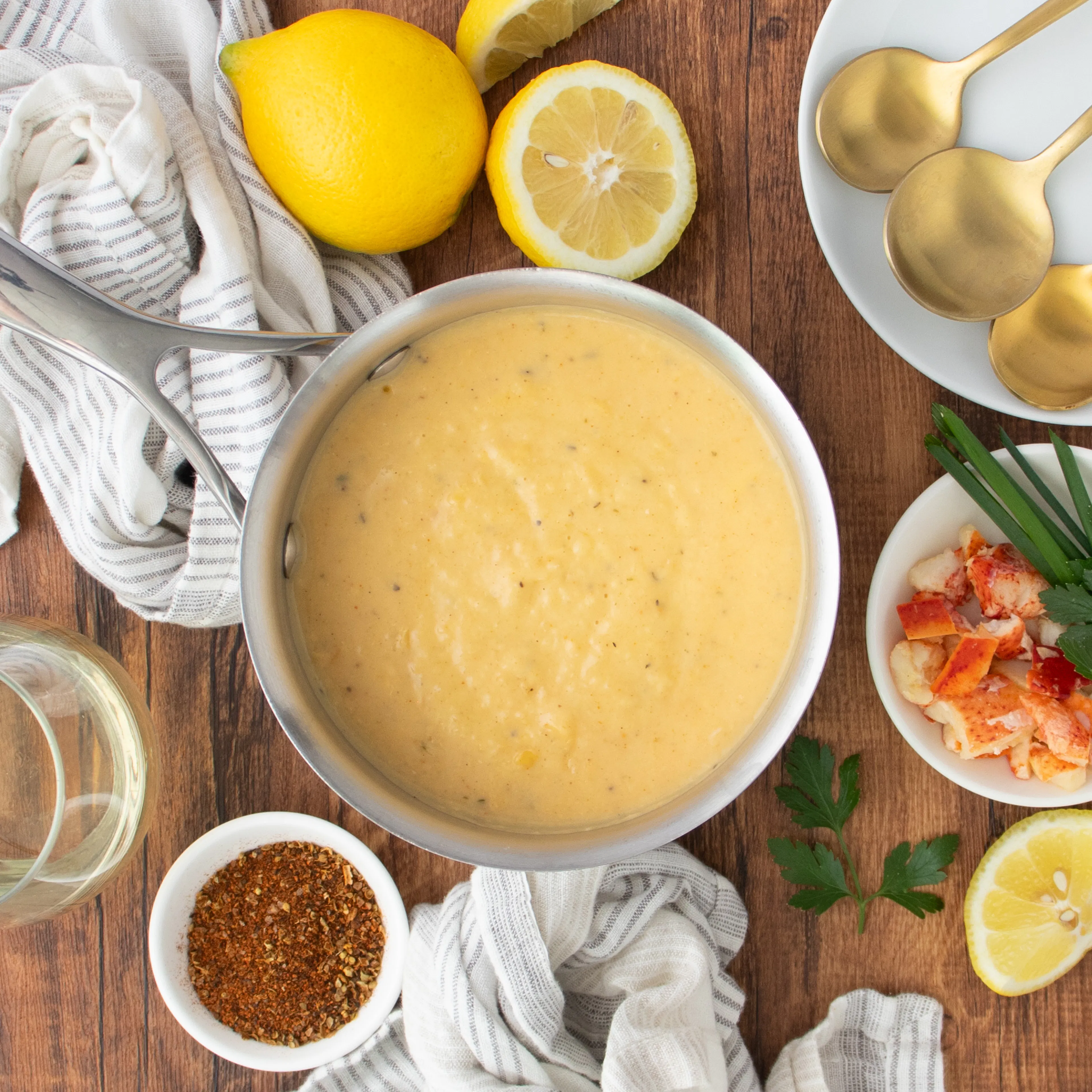 Lobster Bisque - 1 Qt. by Cameron's Seafood - Alternate image 2