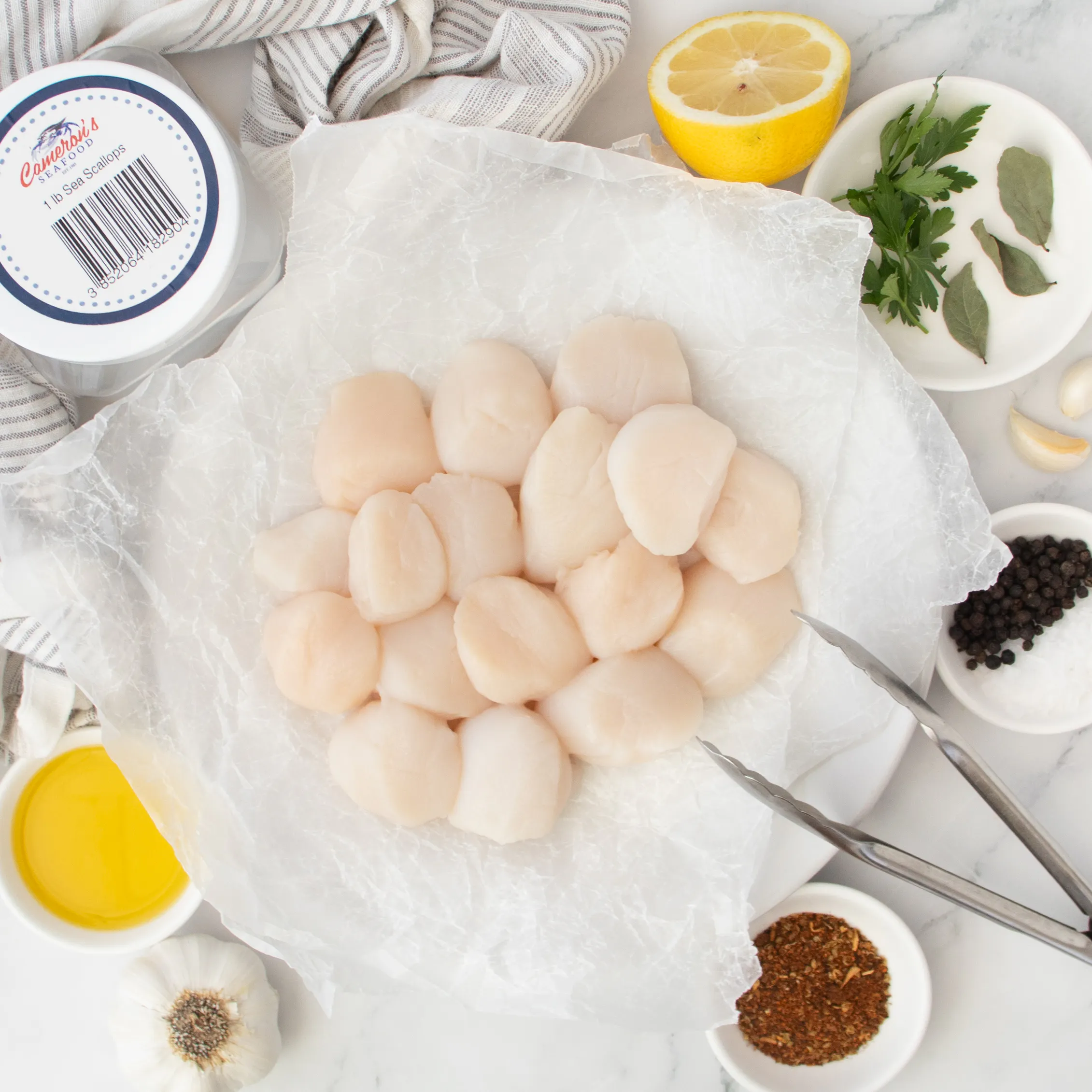 Sea Scallops - 1 lb. by Cameron's Seafood - Alternate image 1