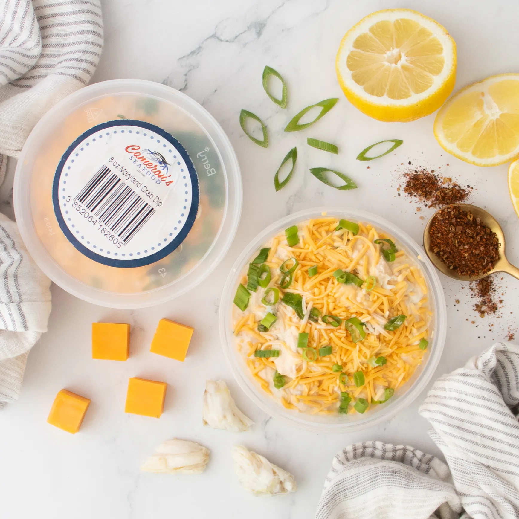 Maryland Crab Dip - 8 oz. by Cameron's Seafood - Alternate image 1