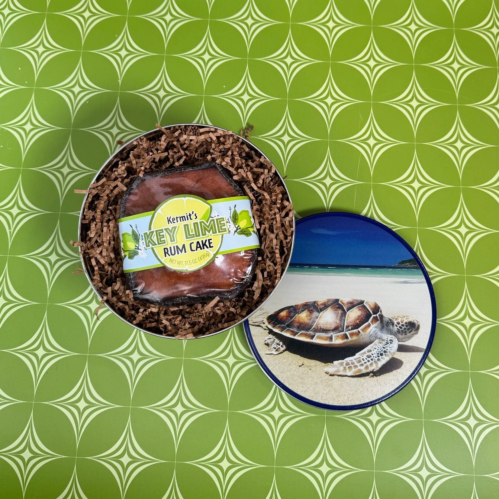 Key Lime Rum Cake Gift Tin by Kermit's Key Lime Shop - Alternate image 2