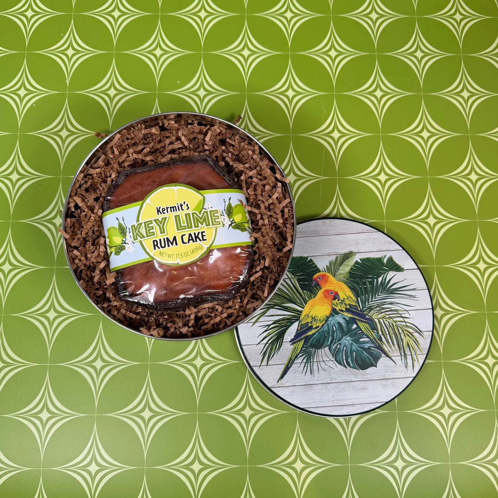 Key Lime Rum Cake Gift Tin by Kermit's Key Lime Shop - Alternate image 1