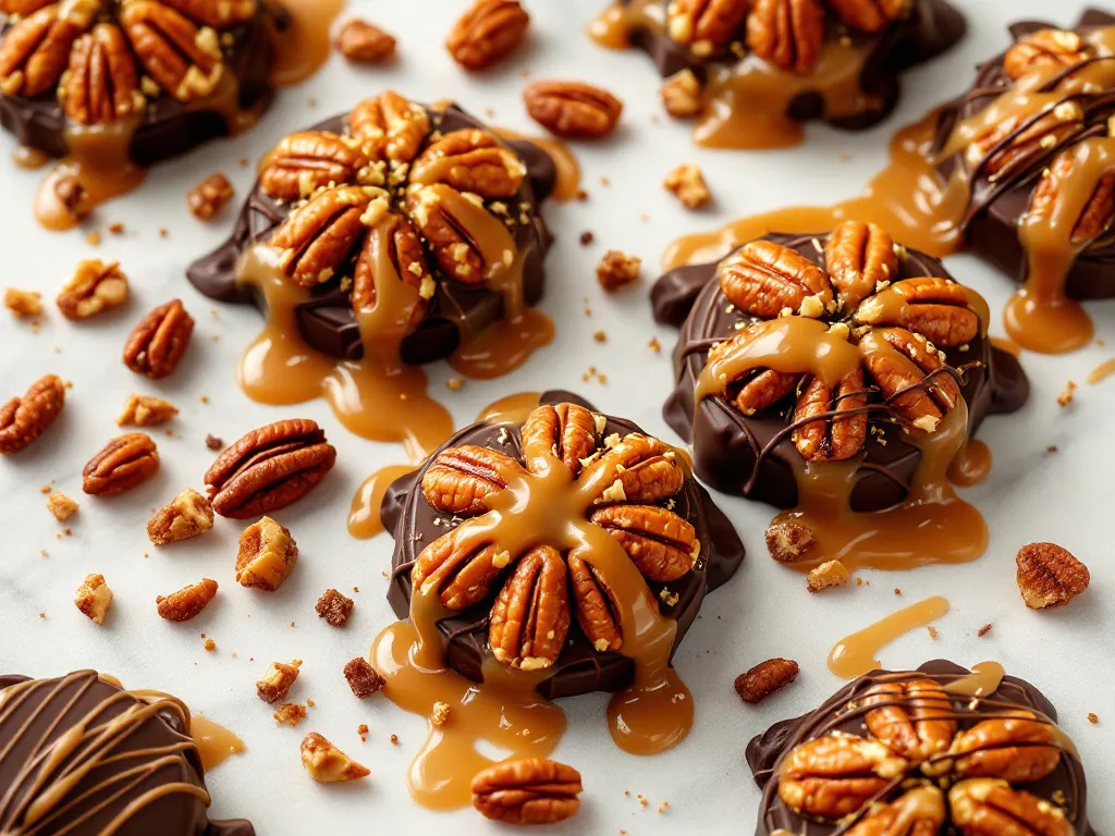 Handcrafted Pecan Turtles by Bitoy's Sweet Treats