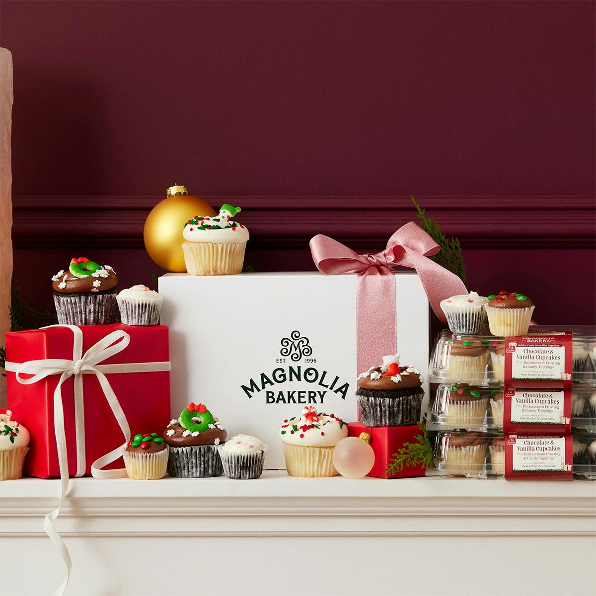 Christmas Cupcakes - 12 Pack by Magnolia Bakery