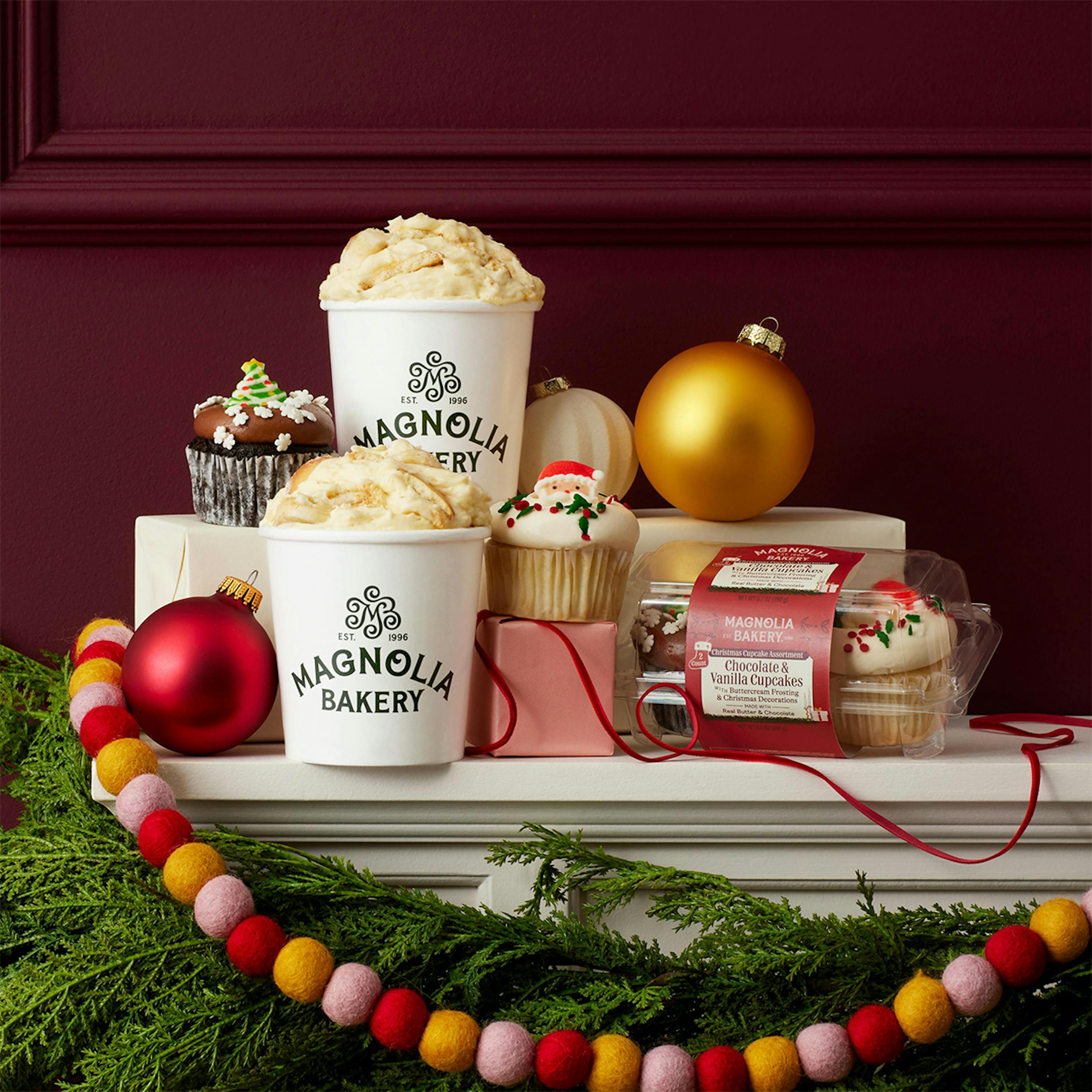Holiday Banana Pudding + Cupcakes Combo Pack by Magnolia Bakery