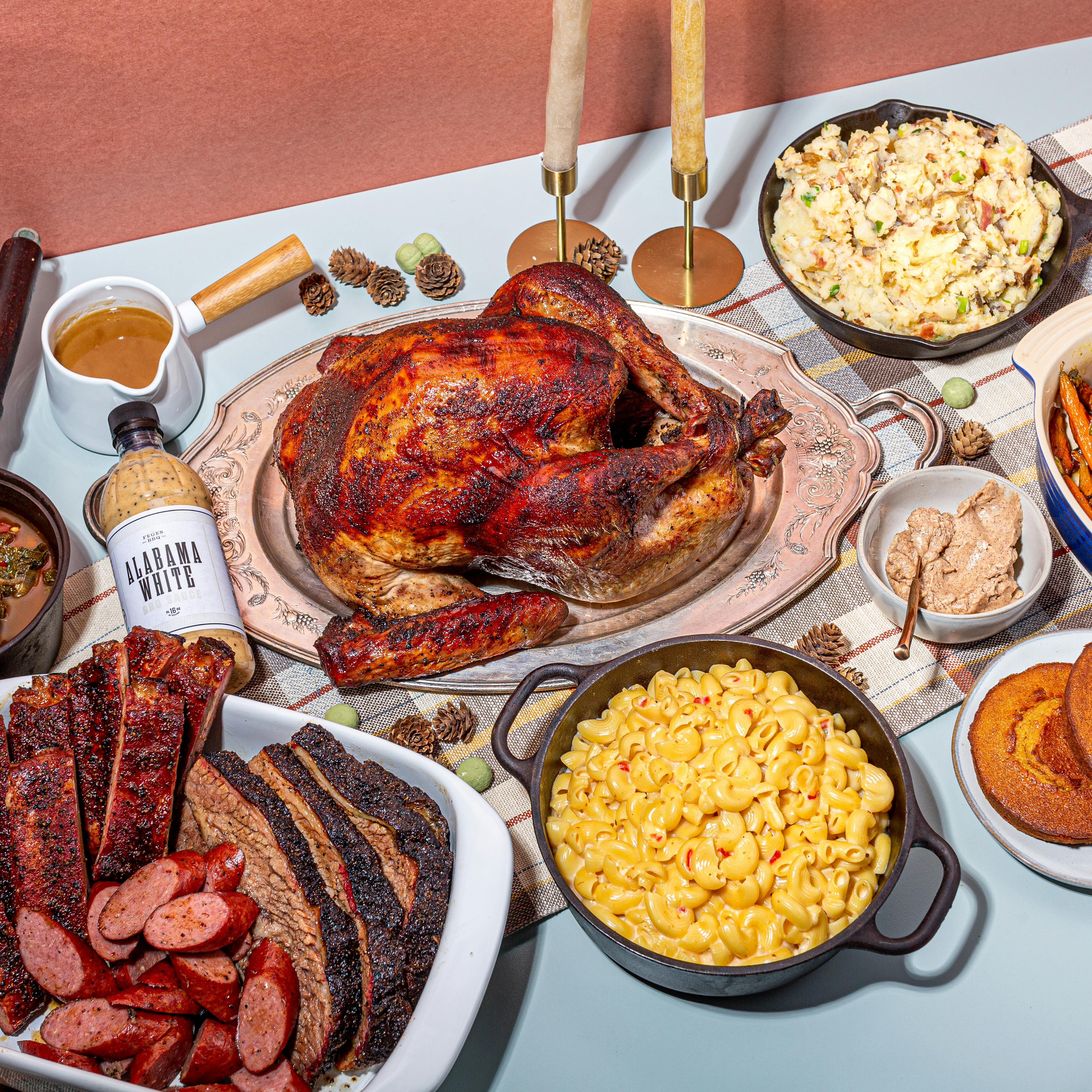 "The Whole Shebang" Thanksgiving Dinner for 6-8 by Feges BBQ - Alternate image 5