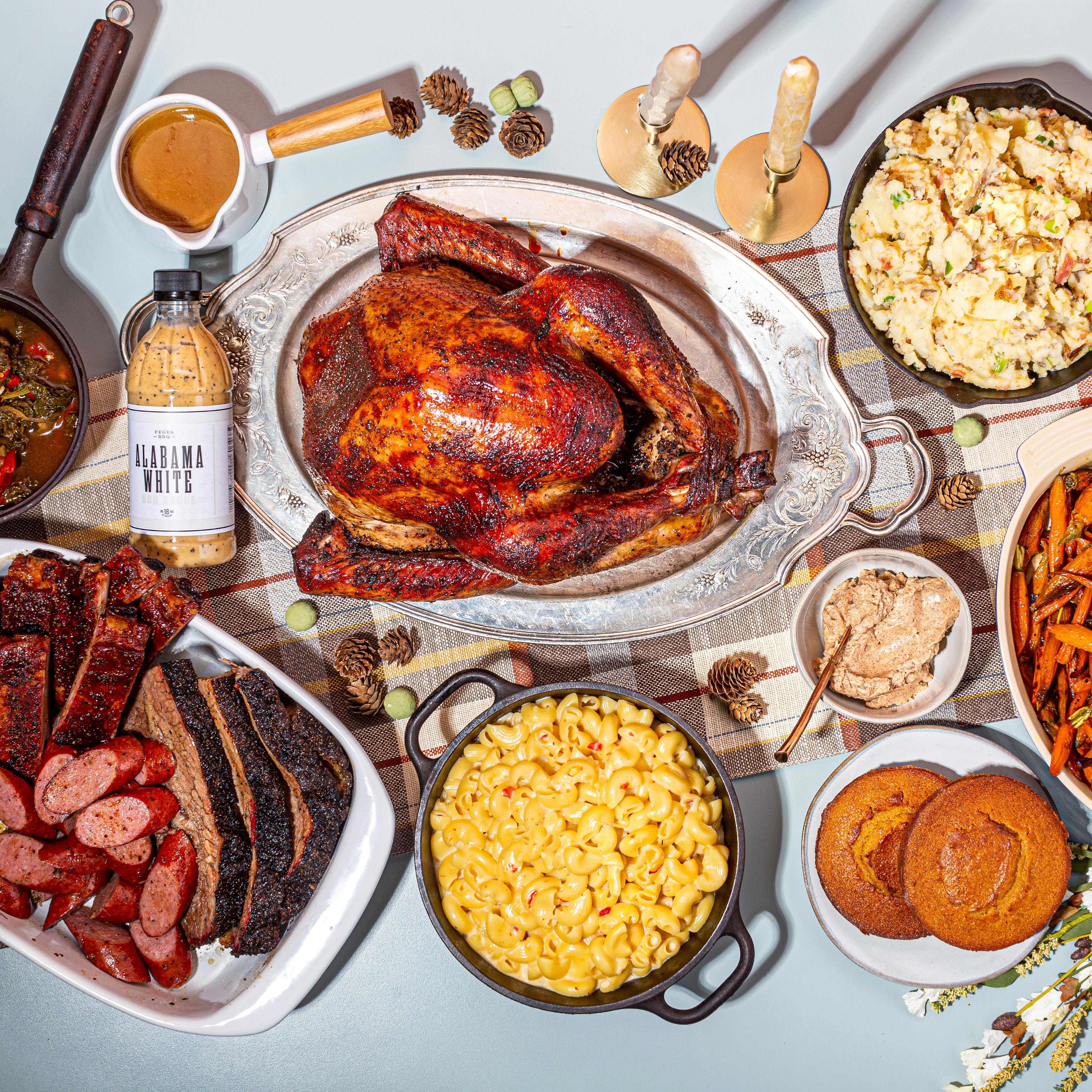 "The Whole Shebang" Thanksgiving Dinner for 6-8 by Feges BBQ