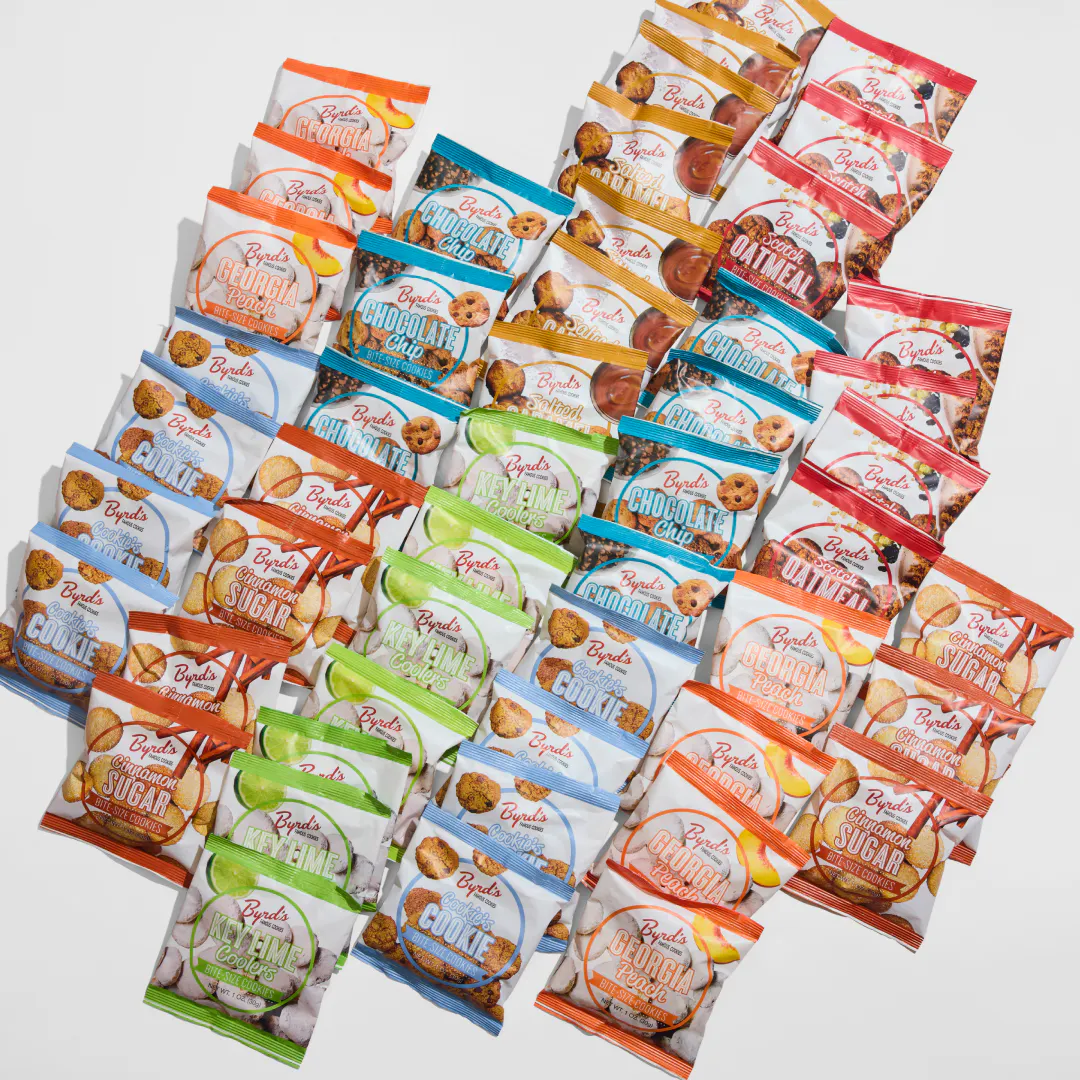 Snack Pack Cookies - Choose Your Own 50 Pack by Byrd's Famous Cookies