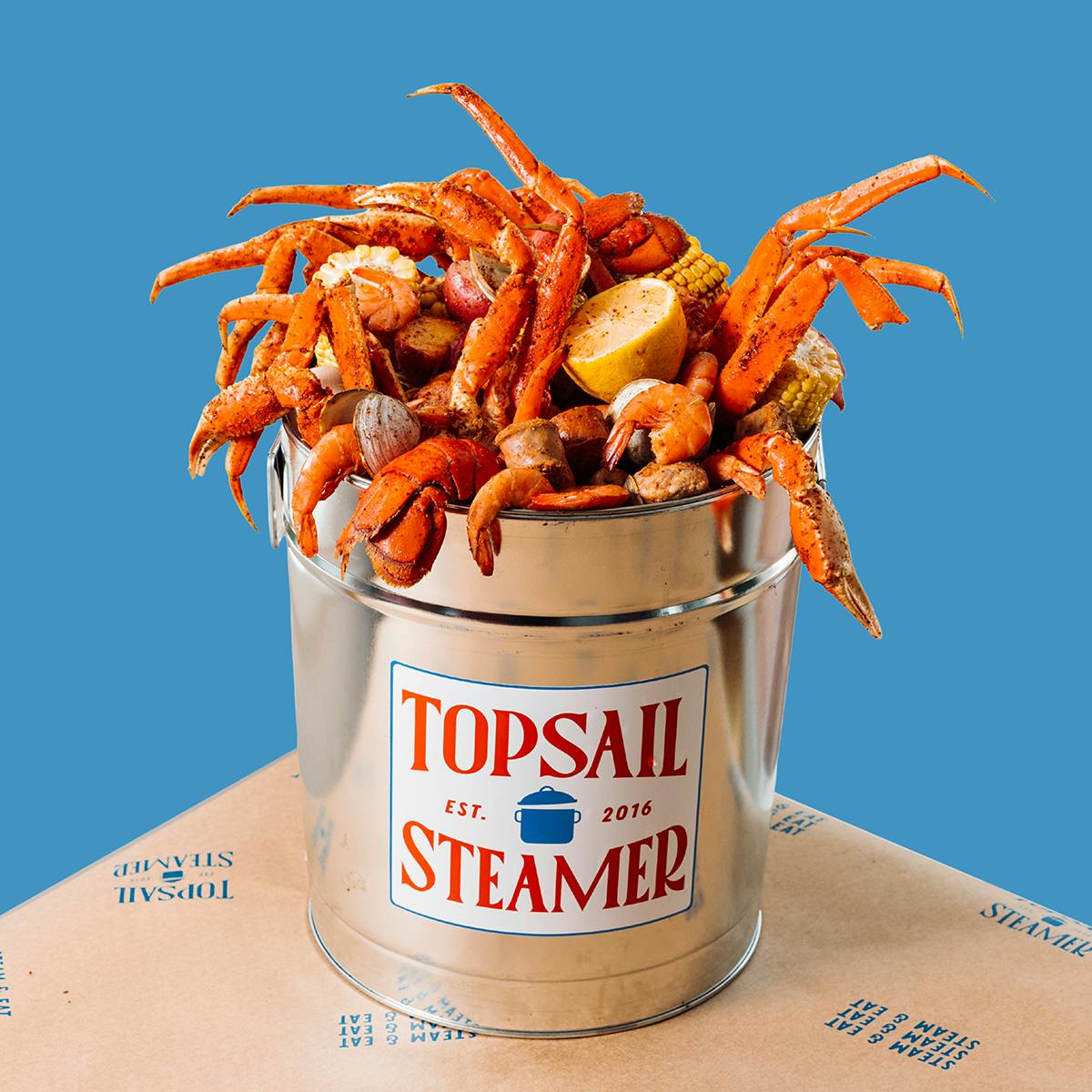 Christmas Steamer Pot + Pie + Cornbread by Topsail Steamer