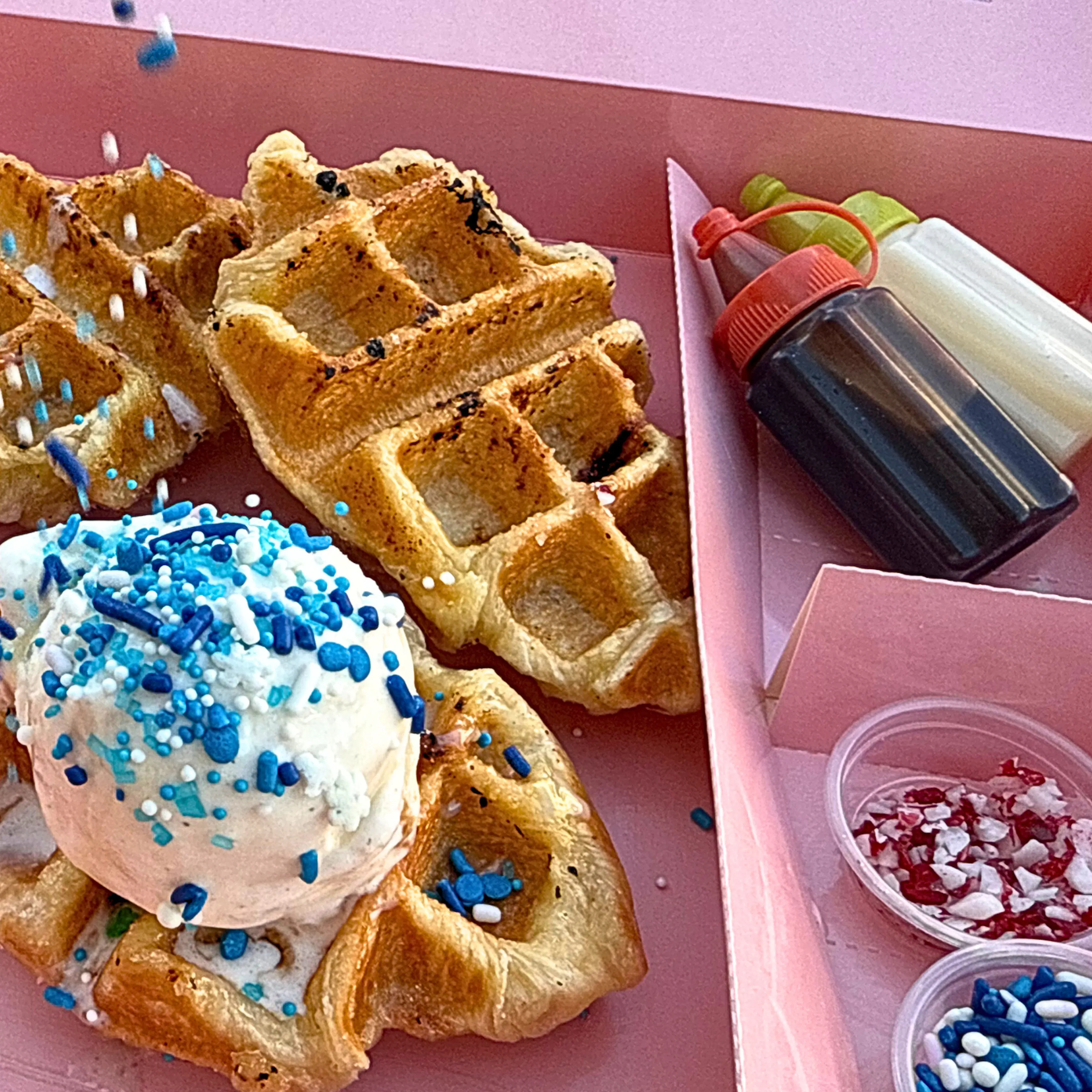 Holiday Croissant Waffle & Ice Cream Party Kit by New Territories - Alternate image 2