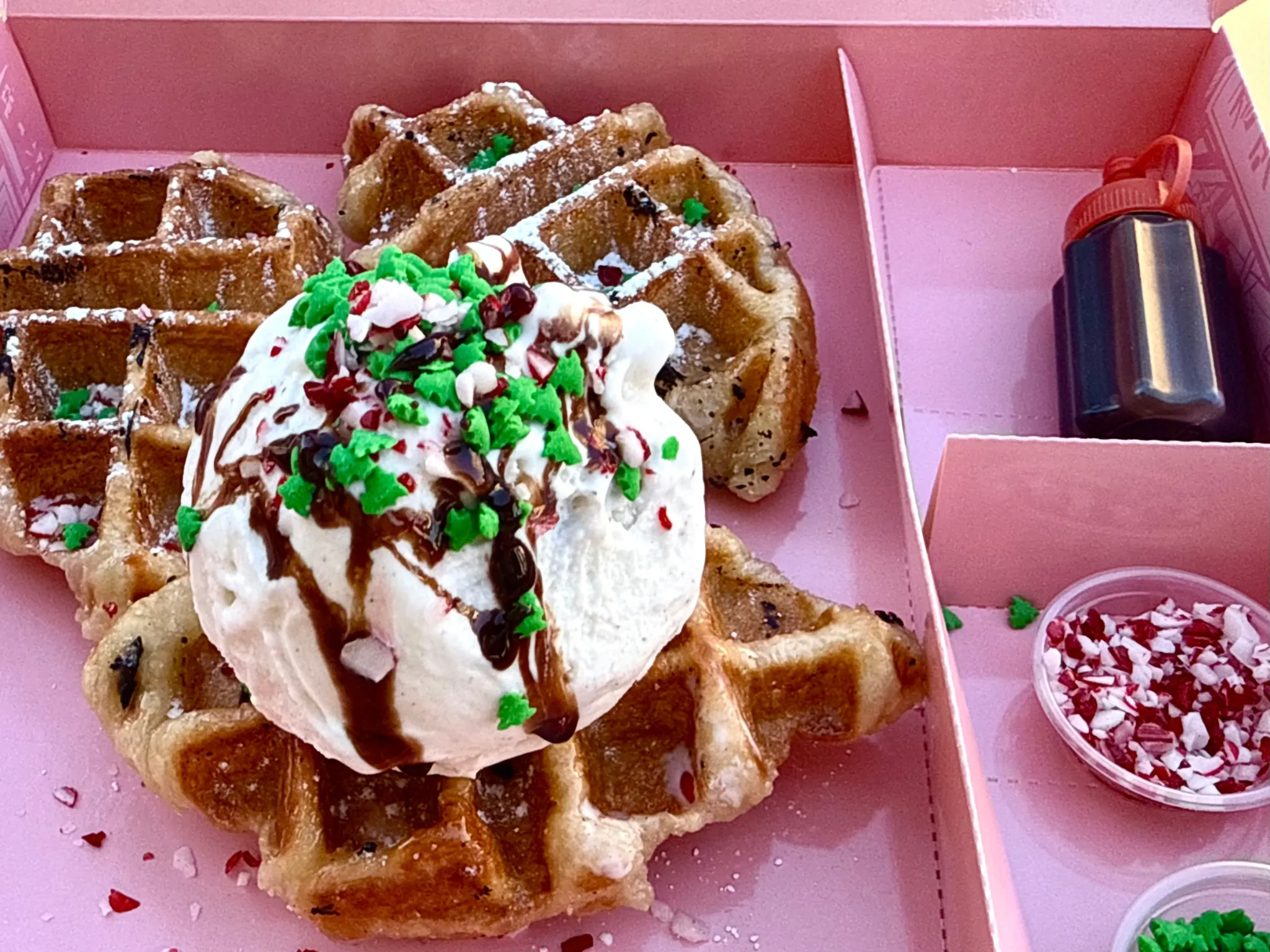 Holiday Croissant Waffle & Ice Cream Party Kit by New Territories - Alternate image 1