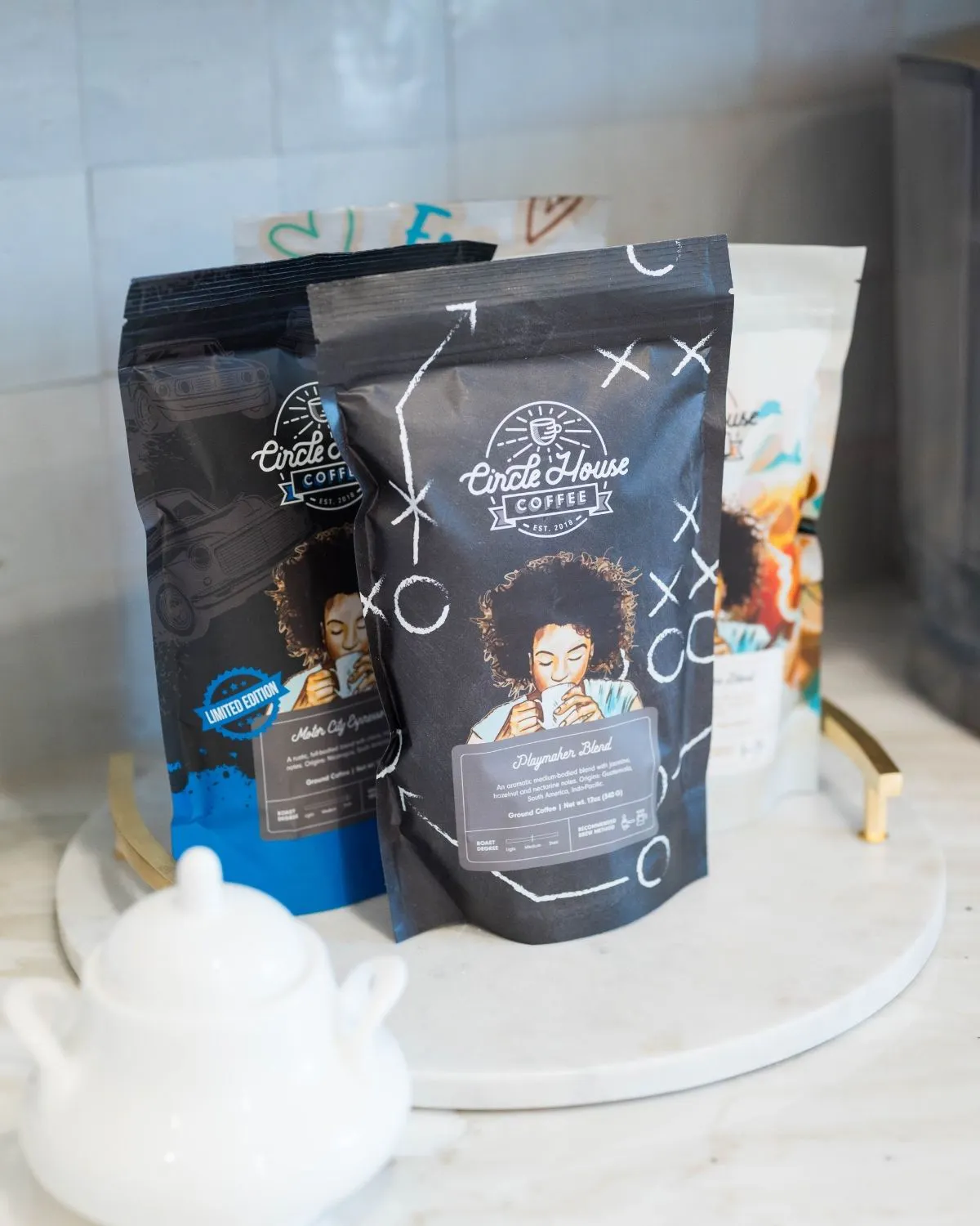 The Playmaker Blend Medium Roast Coffee - 12 oz. by Circle House Coffee - Alternate image 1
