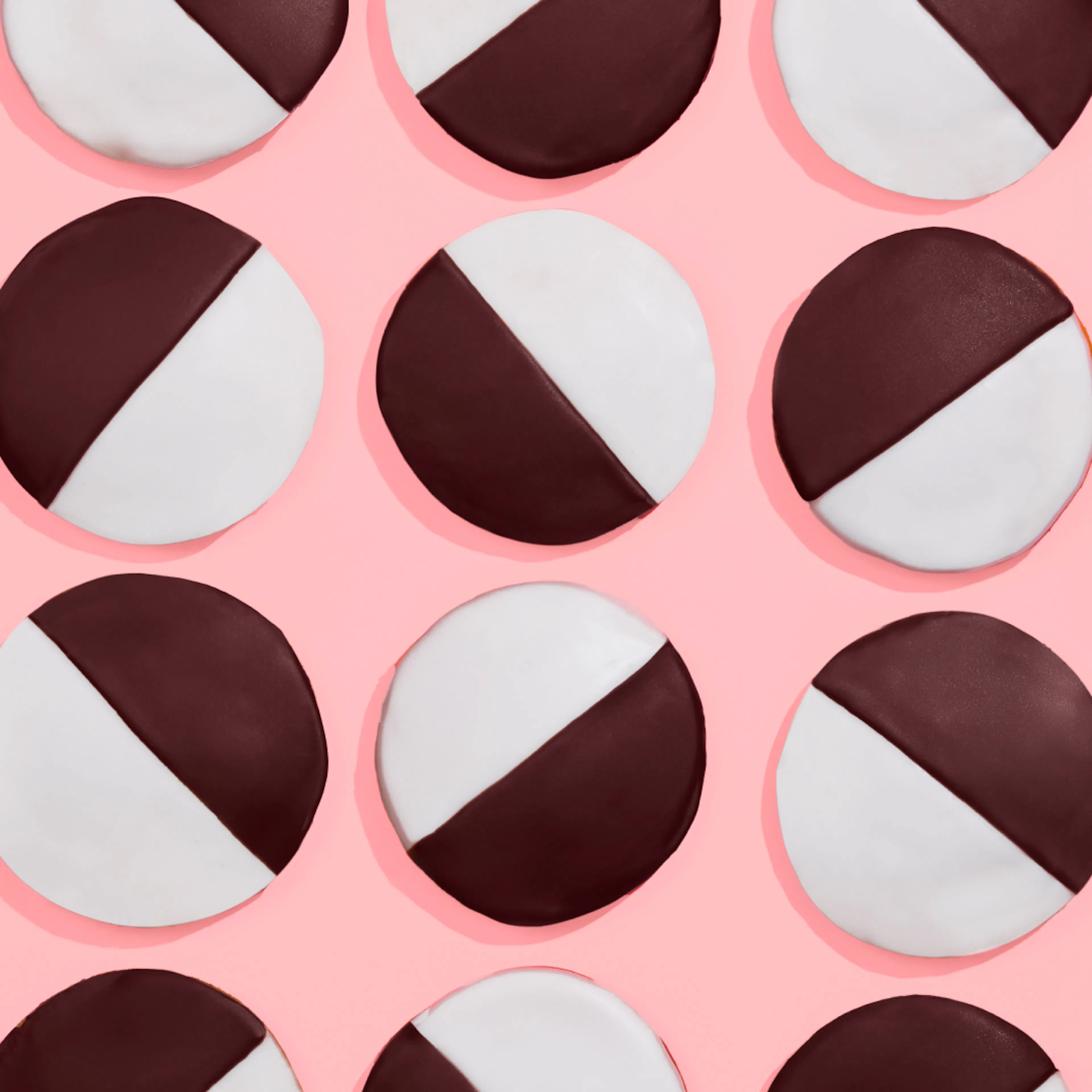 Large Classic Black & White Cookies - 12 Pack by Brooklyn Blackout Company - Alternate image 3