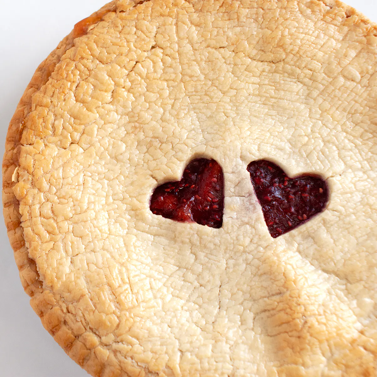 Raspberry Peach Pie by PIEfection | Goldbelly