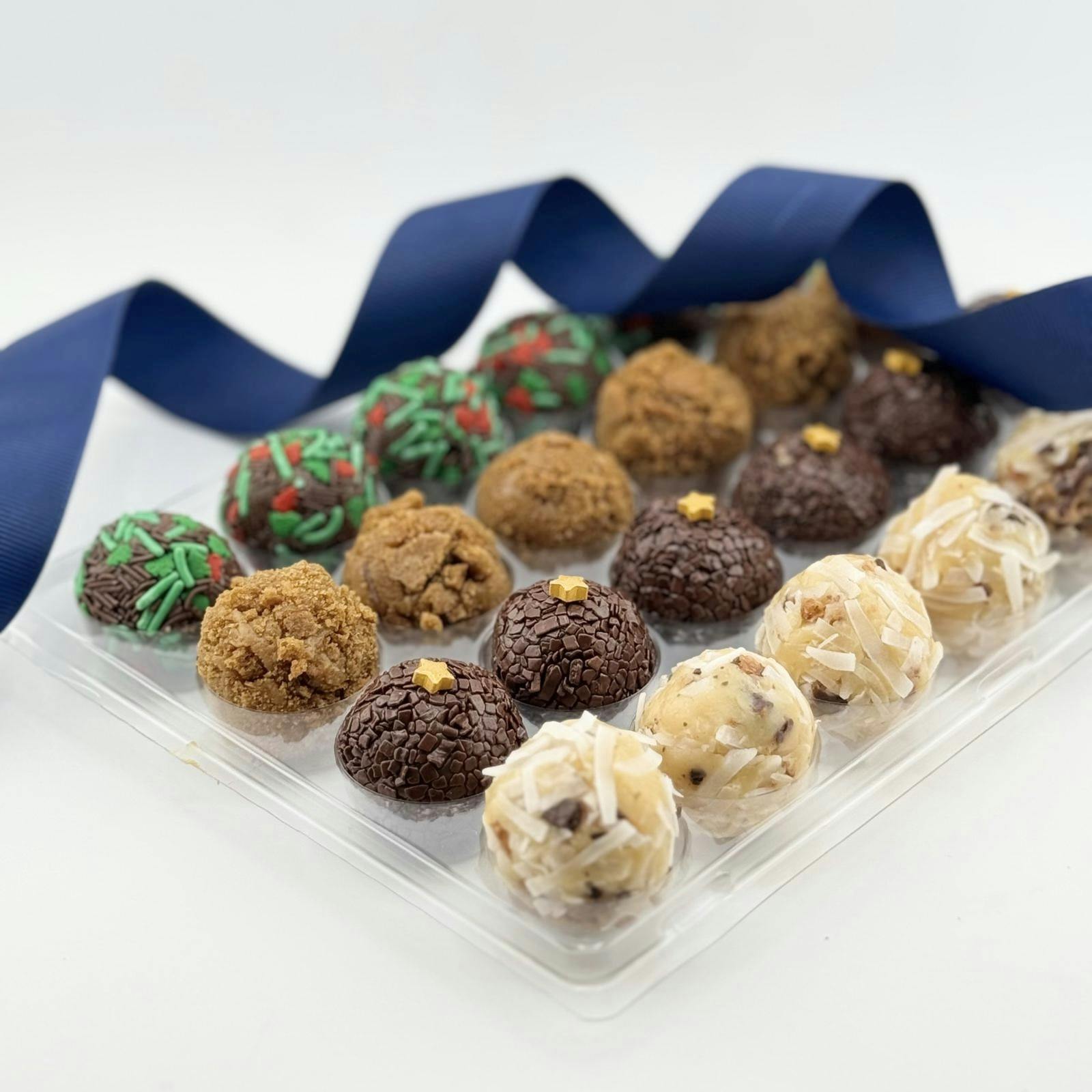 Spicy Trio Bon Bons - 12 Piece by Knipschildt Chocolatier | Goldbelly