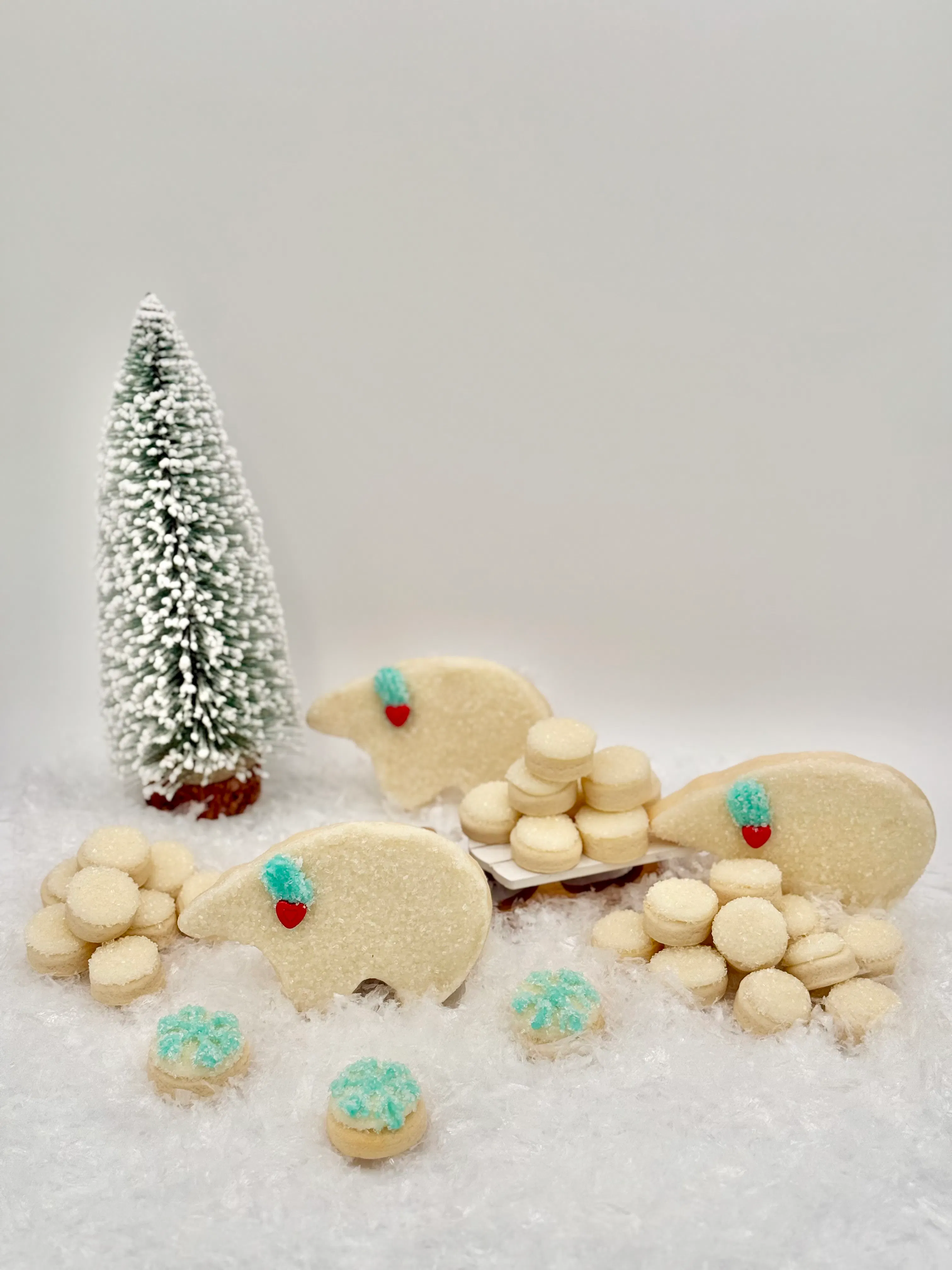 Winter Sugar Cookies - 30 Pack by Elle's Belles Bakery - Alternate image 1