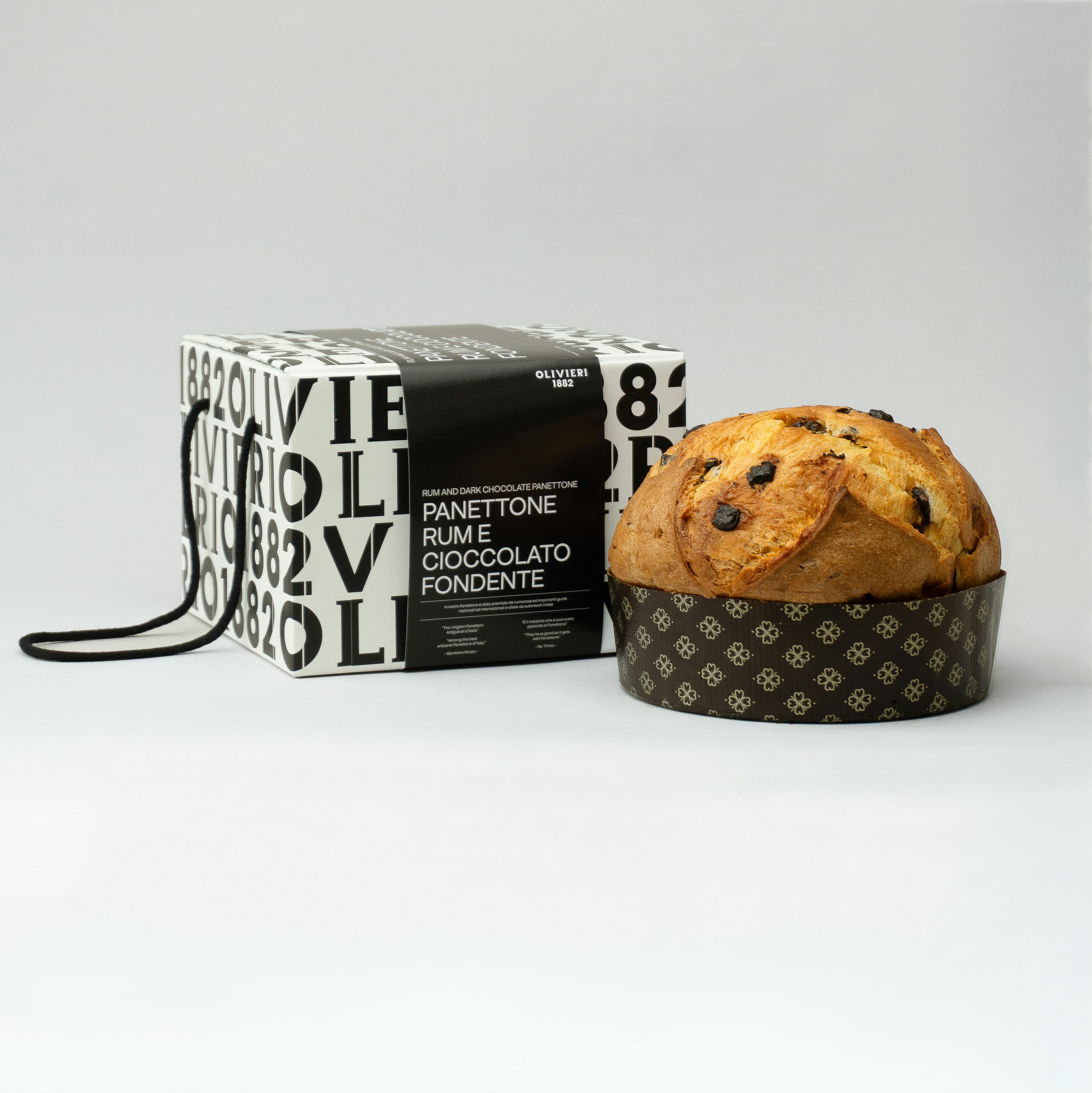 Rhum Chocolate Panettone by Olivieri 1882