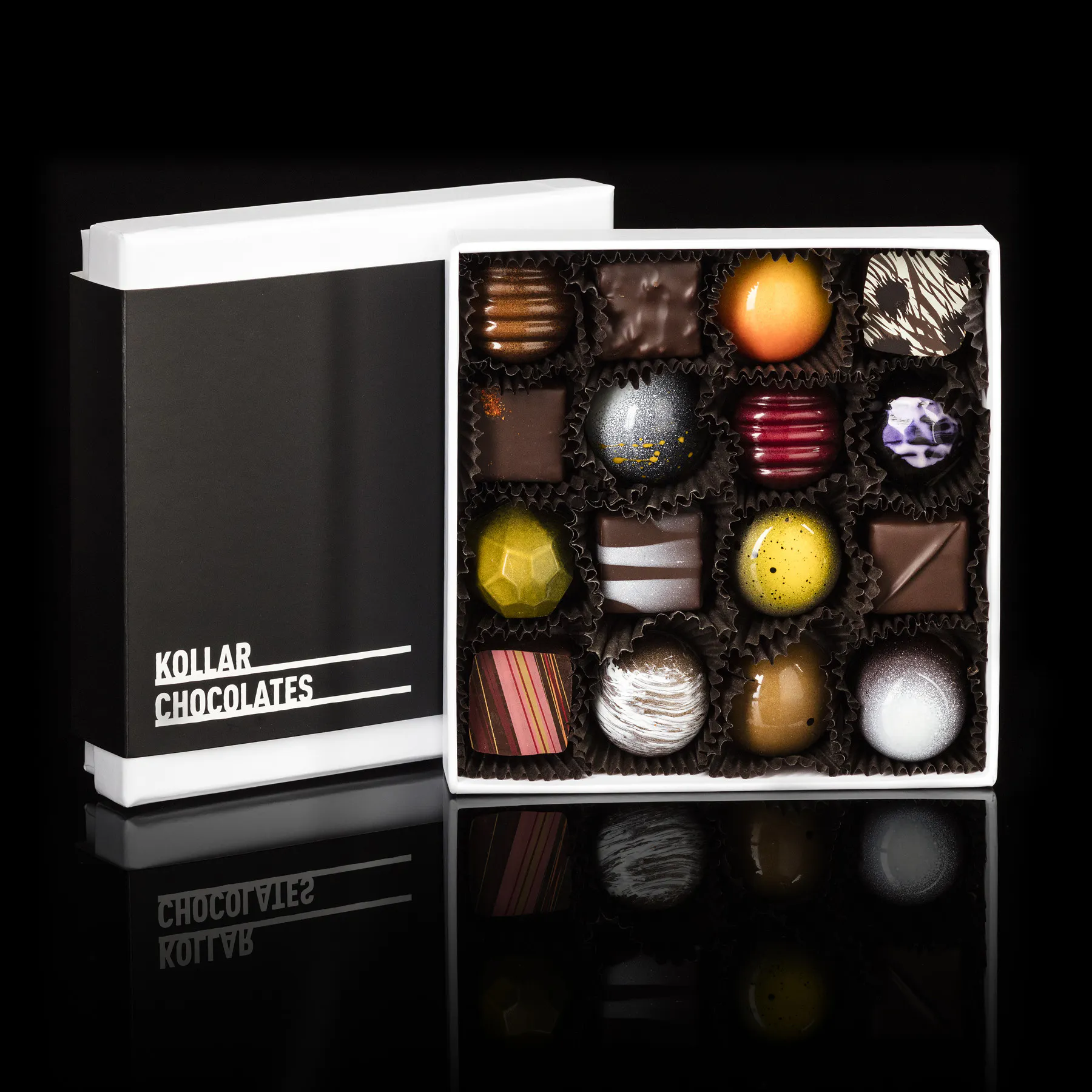 Signature Chocolate Bon Bon Sampler - 16 pcs. by Kollar Chocolates