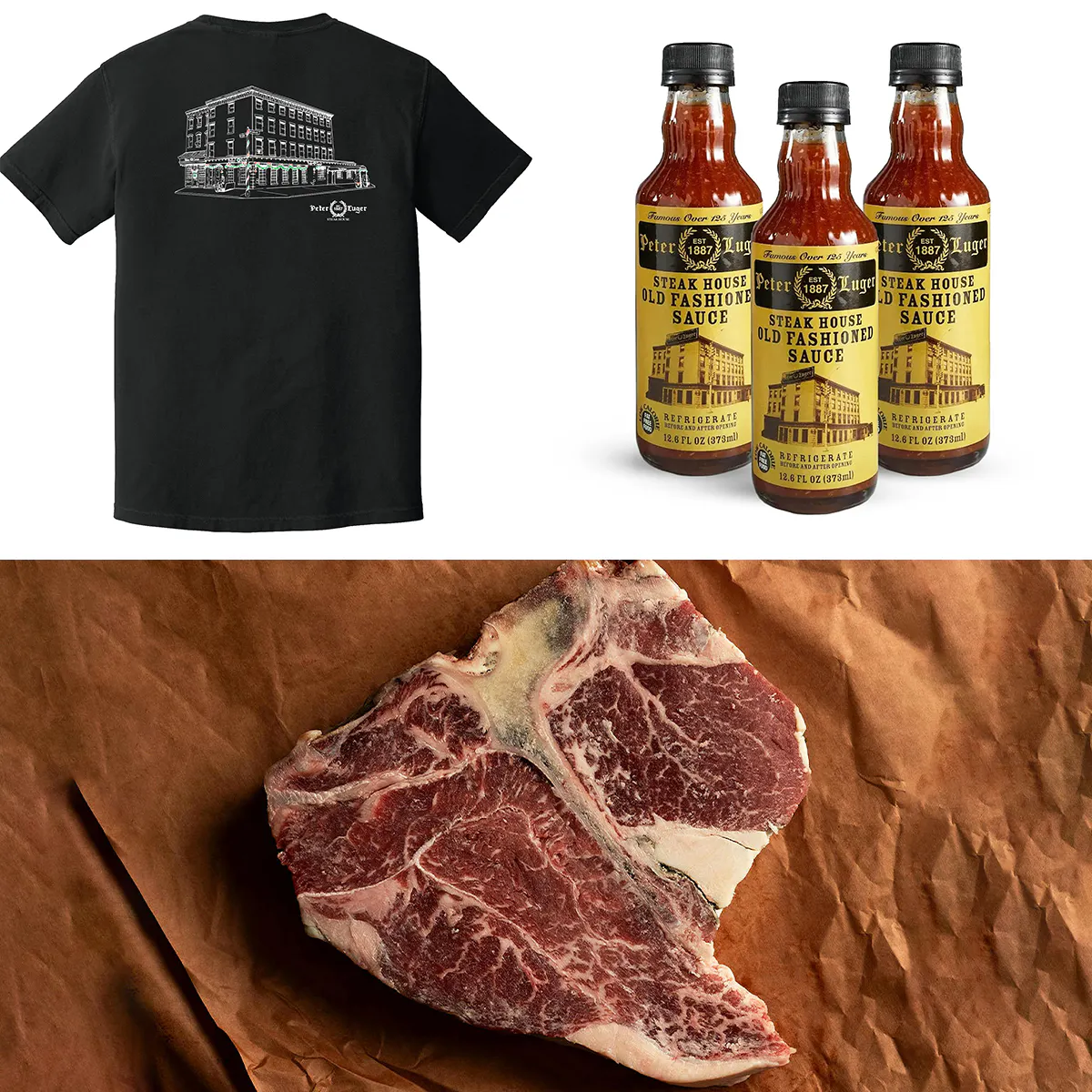 The Luger Fanatic Porterhouse Steak Gift Set by Peter Luger Steak House
