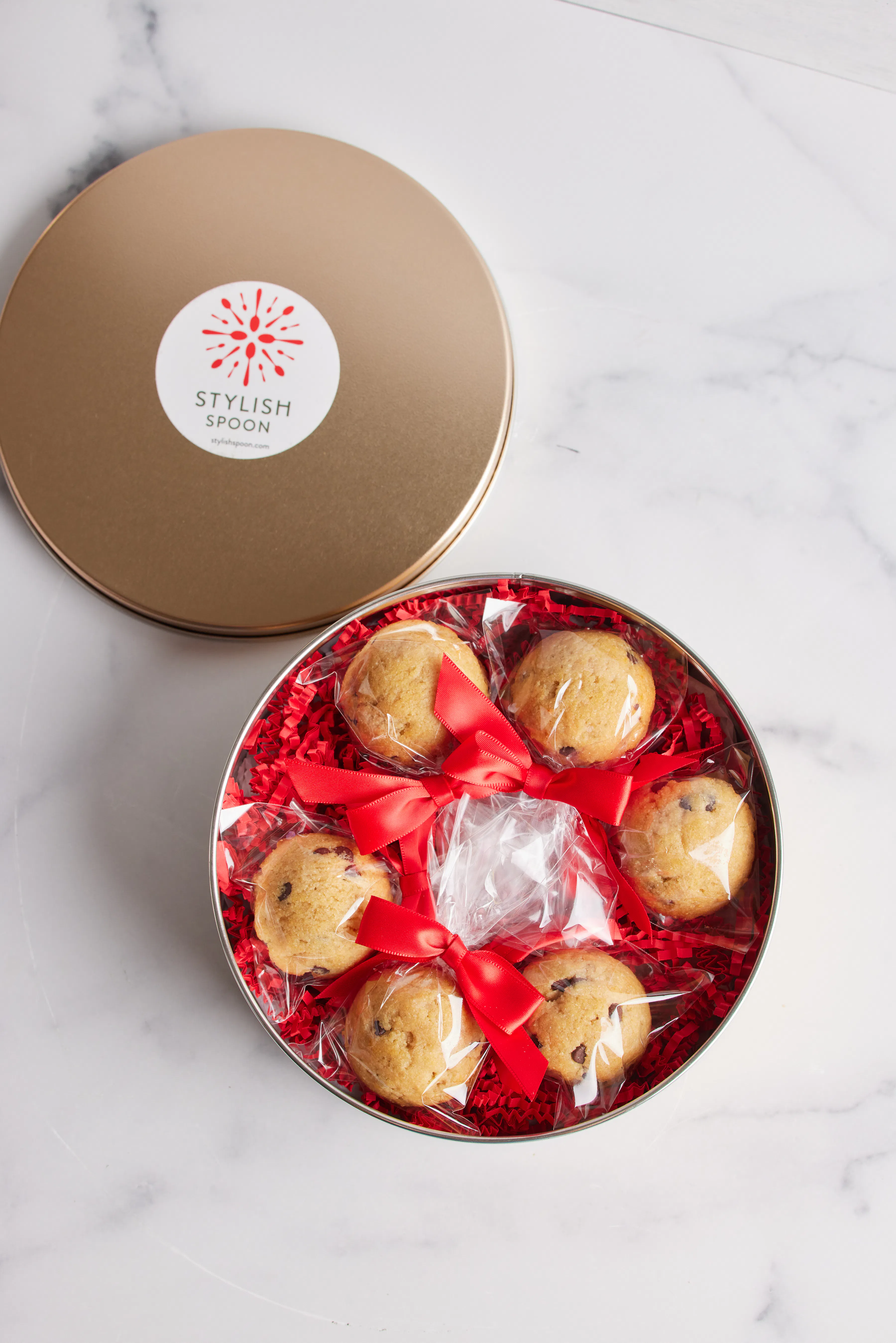 Holiday Cookie Bite Gift Tin by Stylish Spoon - Alternate image 2